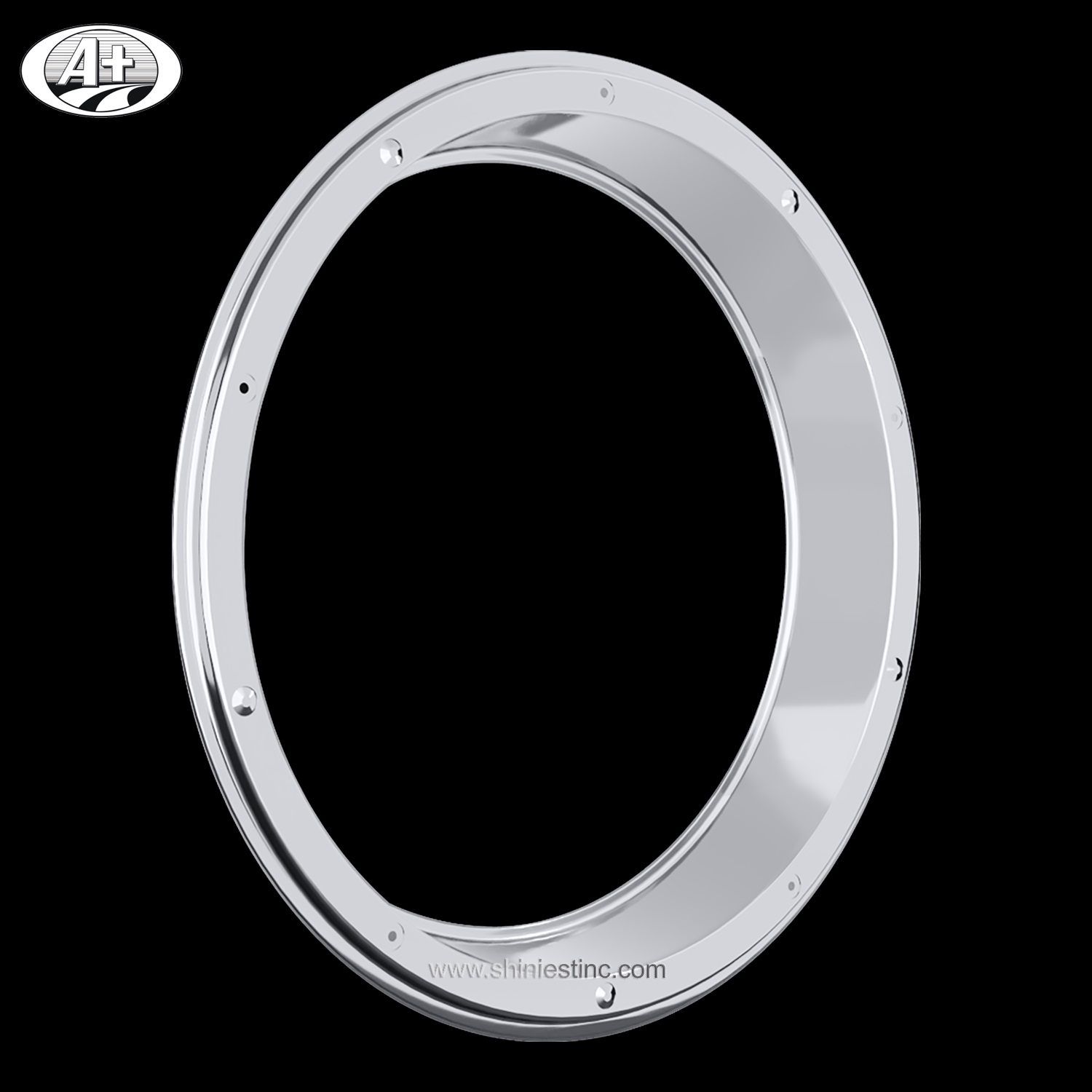 (30225R-82) 22.5＂Stainless Steel Trim Ring for Rear & Super Single Front Wheel (82mm)