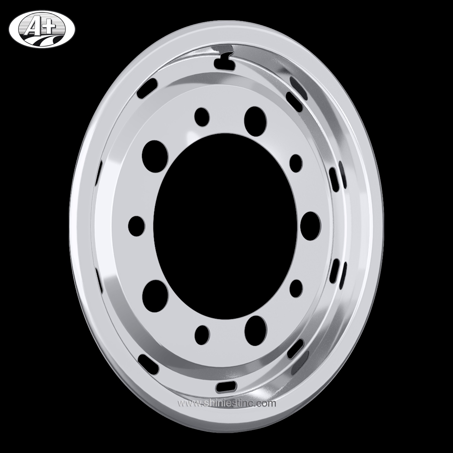 (71225S-130A) 22.5＂x 11.75＂S/S Wheel Liner for Super Single Wheel for DAF, Renault