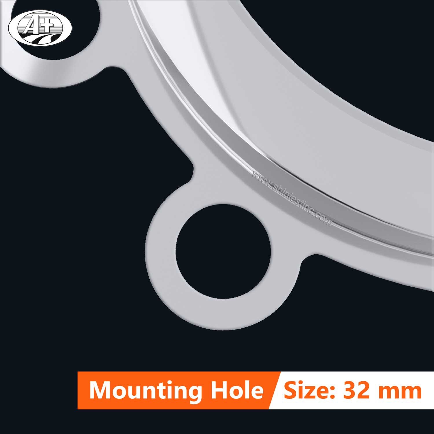 22.5＂T304 S/S Axle Cover Fixing Ring for Scania Rear Axle