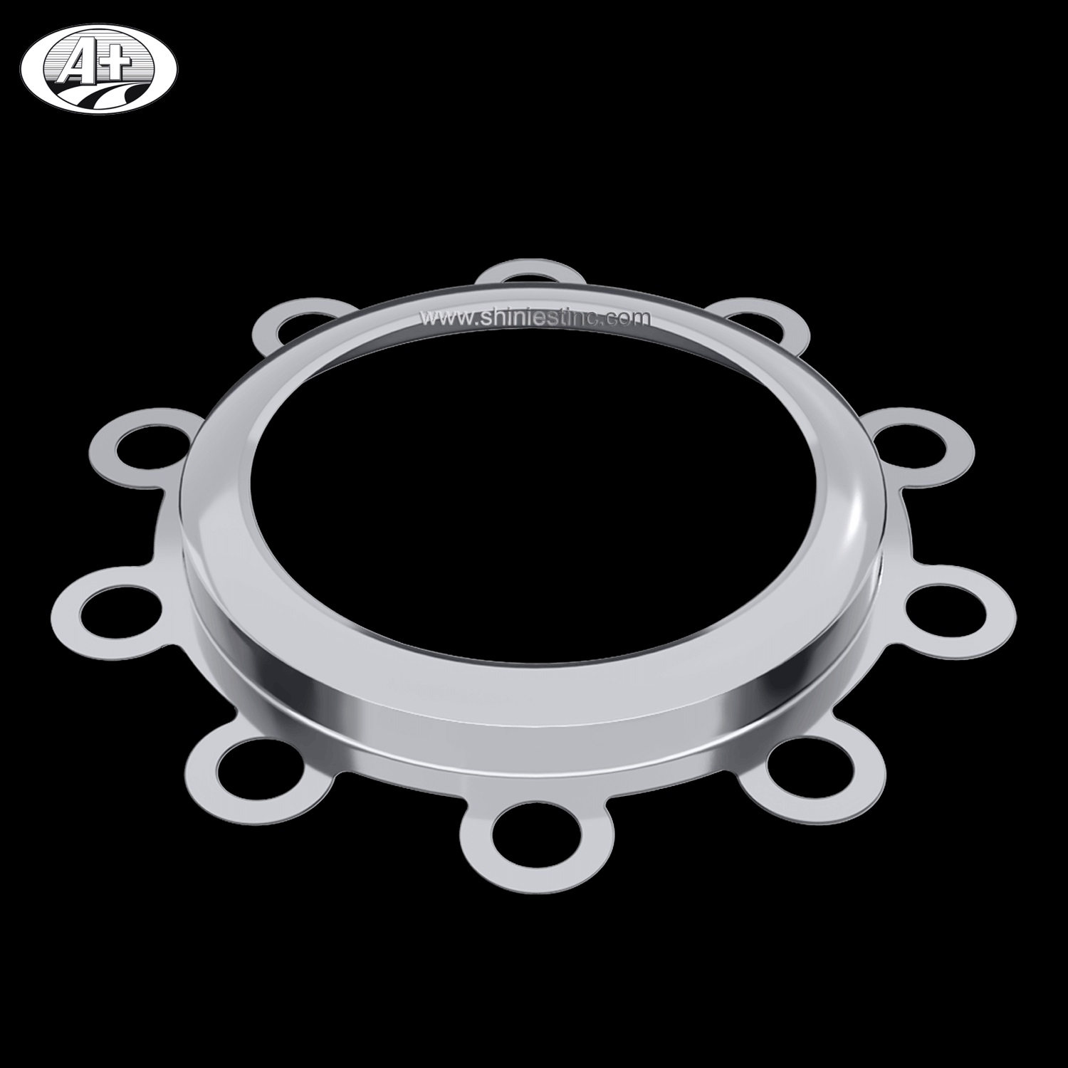 22.5＂T304 S/S Axle Cover Fixing Ring for Scania Rear Axle