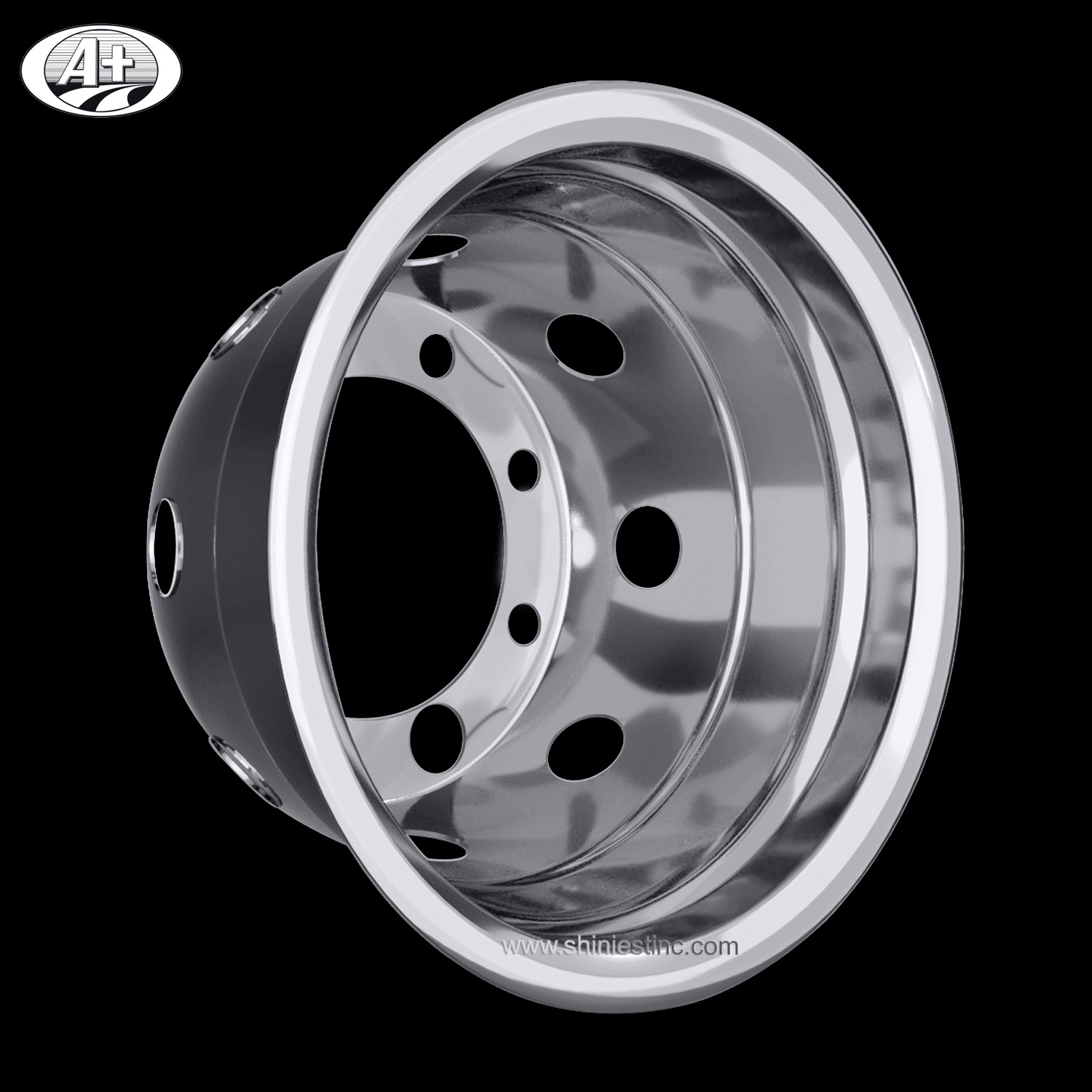 (70195RZ) 19.5＂x 7.5＂T304 S/S Deep Wheel Liner for Rear Dual Wheel (Depth: 263mm)