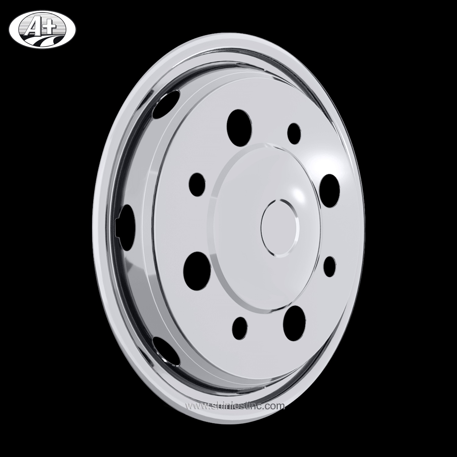 (70195F) 19.5＂x 7.5＂& 19.5＂x 8.25＂S/S Deep Front Wheel Liner Front Dual Wheel