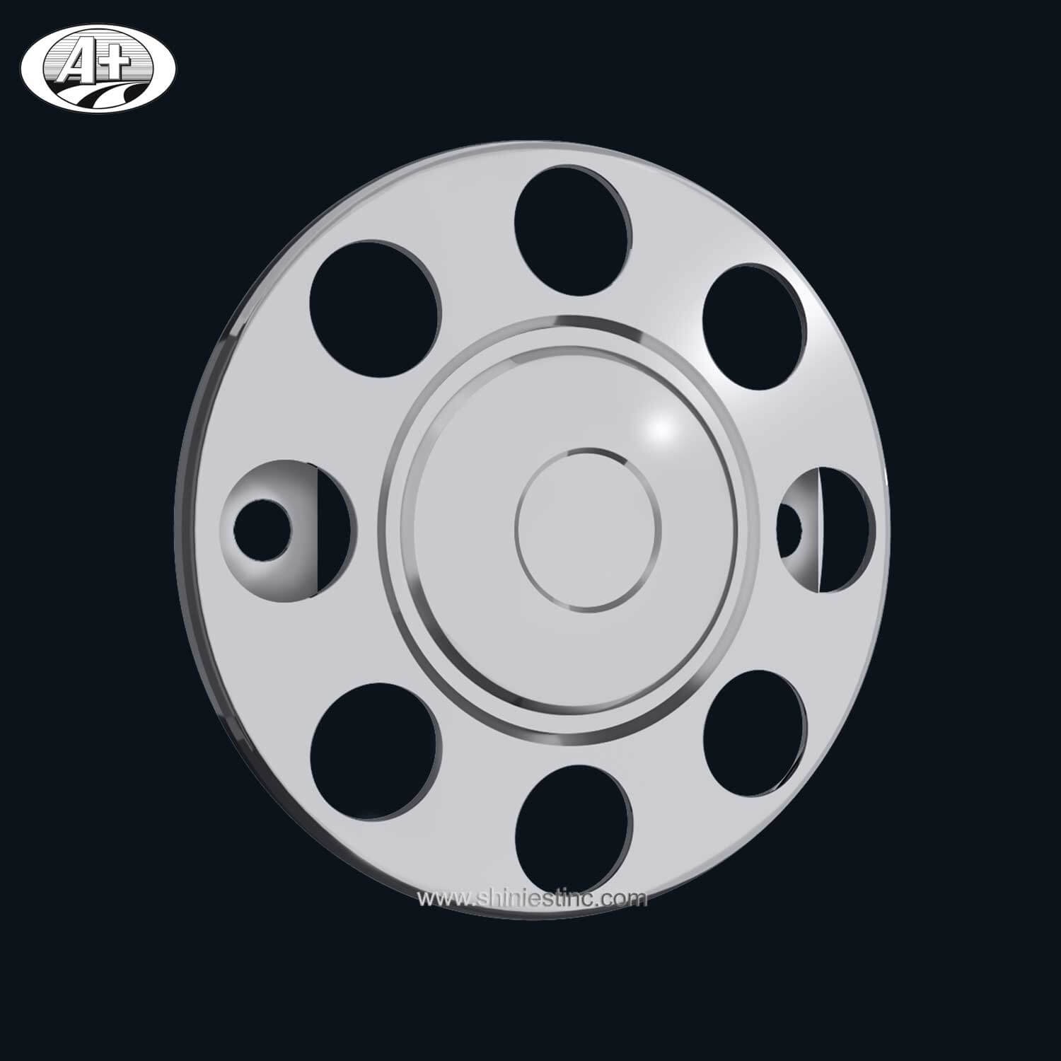 (15195F-U) 19.5＂T304 S/S Protector Cover with Closed Center for Steel/Alloy Wheel
