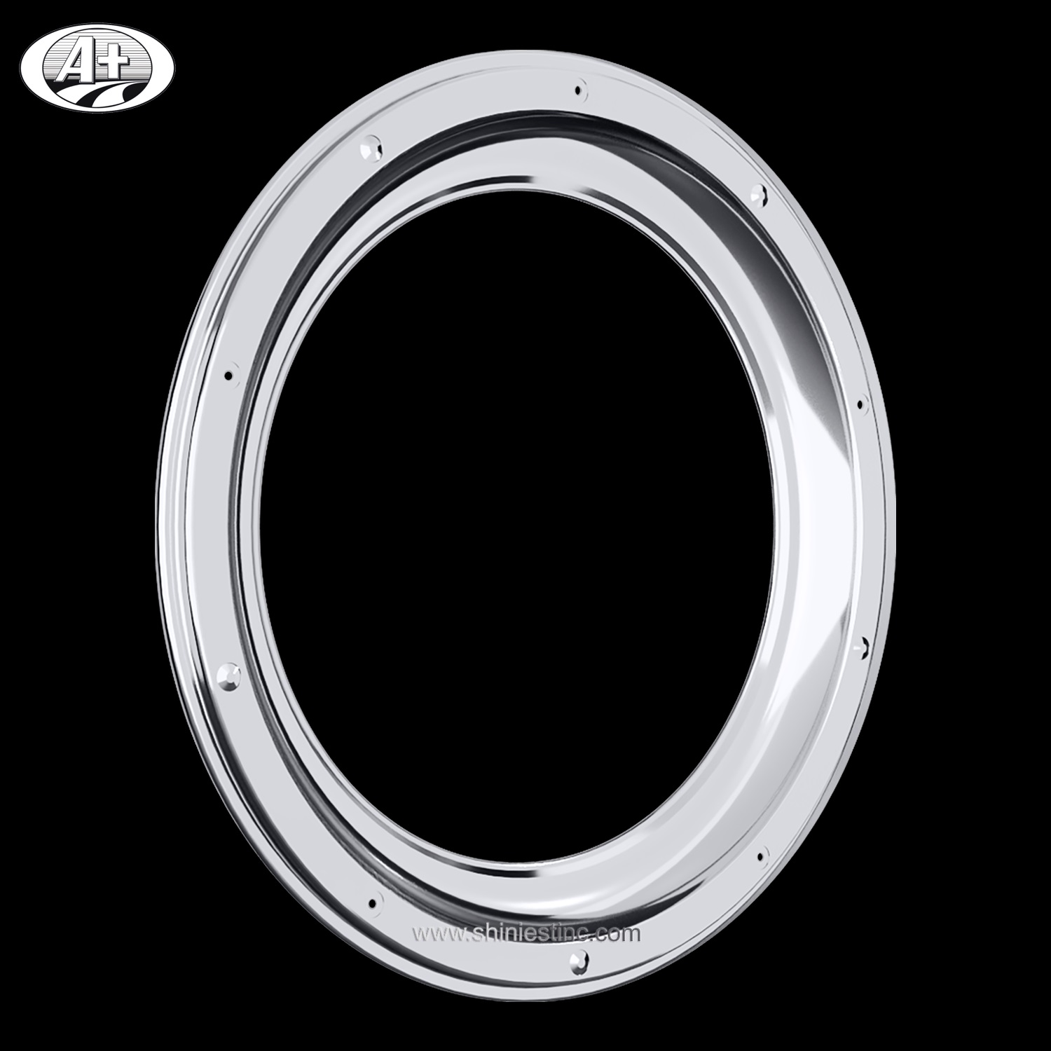 (40225S) 22.5＂Stainless Steel Wheel Trim Ring for Super Single Wheel (37mm Depth)