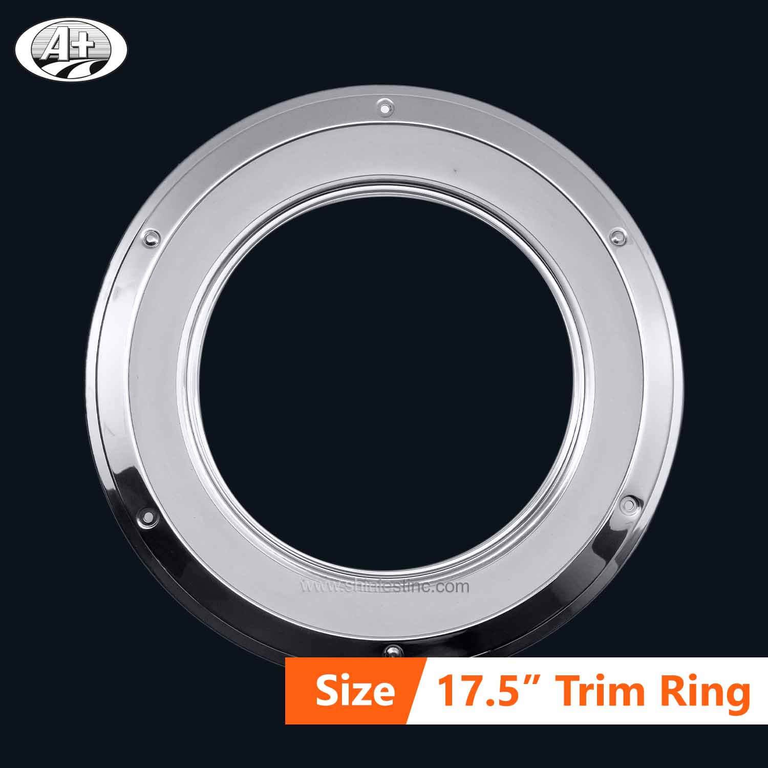 (30175R-70) 17.5＂T304 Stainless Steel Wheel Trim Ring for Rear Wheel (70mm Depth)