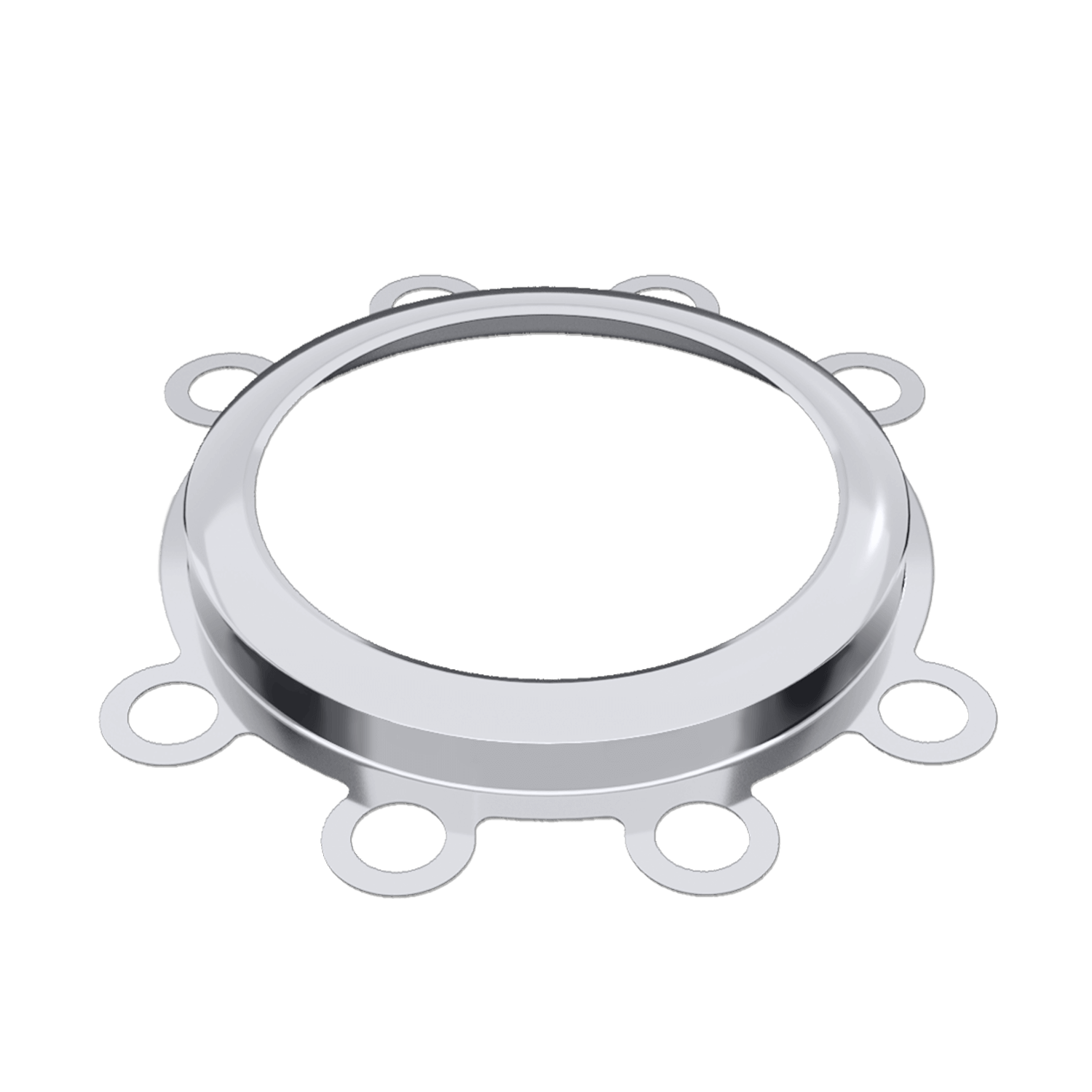 (225S-RING-A) 22.5＂T304 S/S Axle Cover Fixing Ring for Scania Rear Axle
