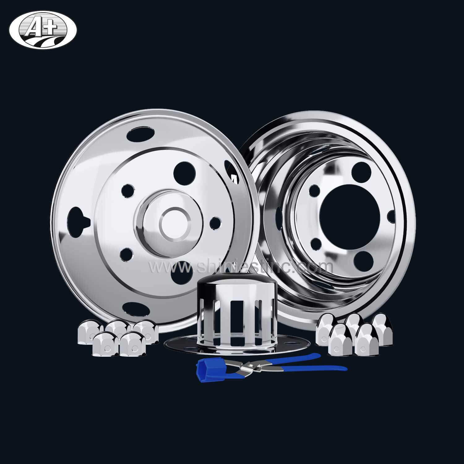 17.5” x 6” Wheel Trim Set for Toyota Coaster