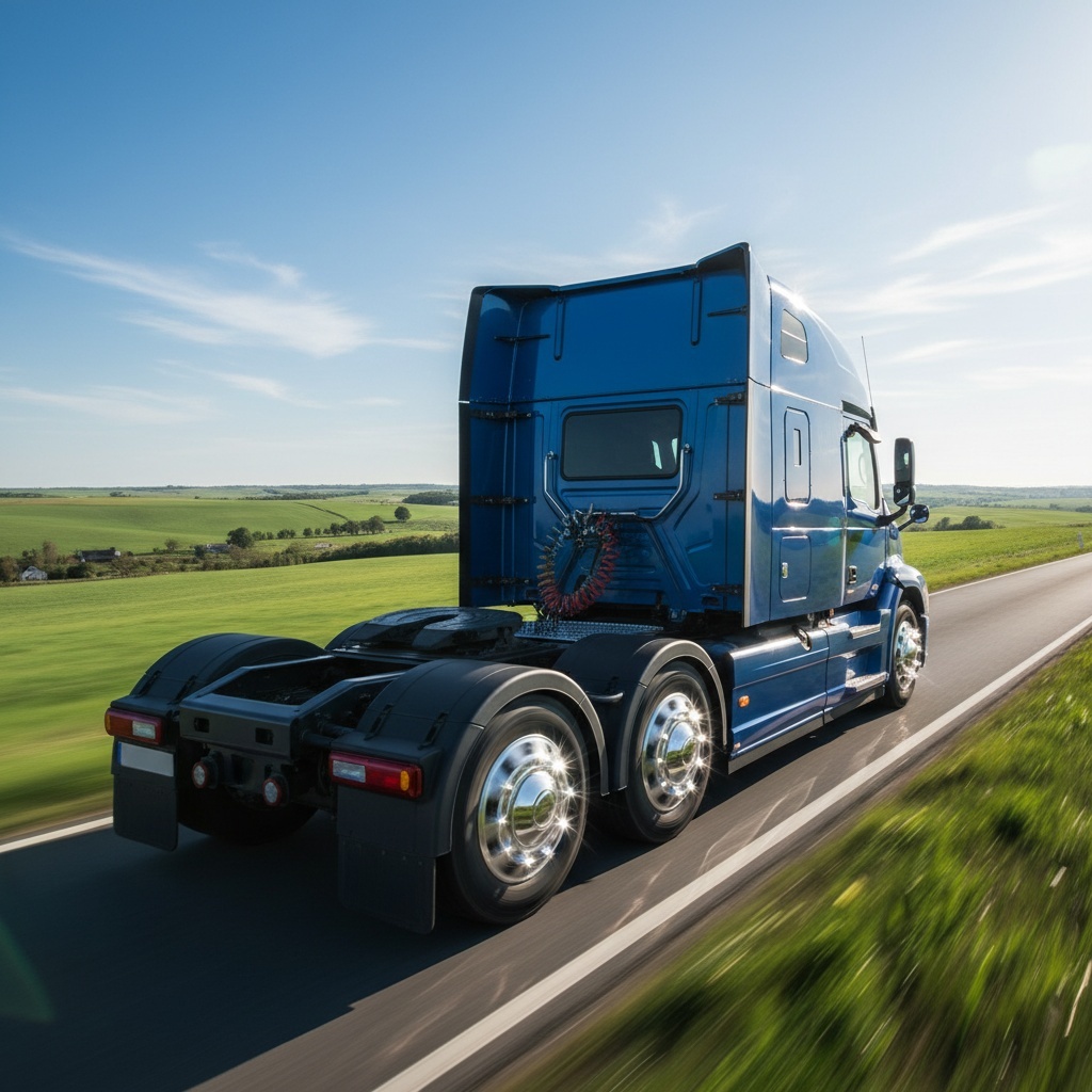 22.5 Plastic Chrome Wheel Cover Set ABS  Standard Spike Style – Front & Rear Axle