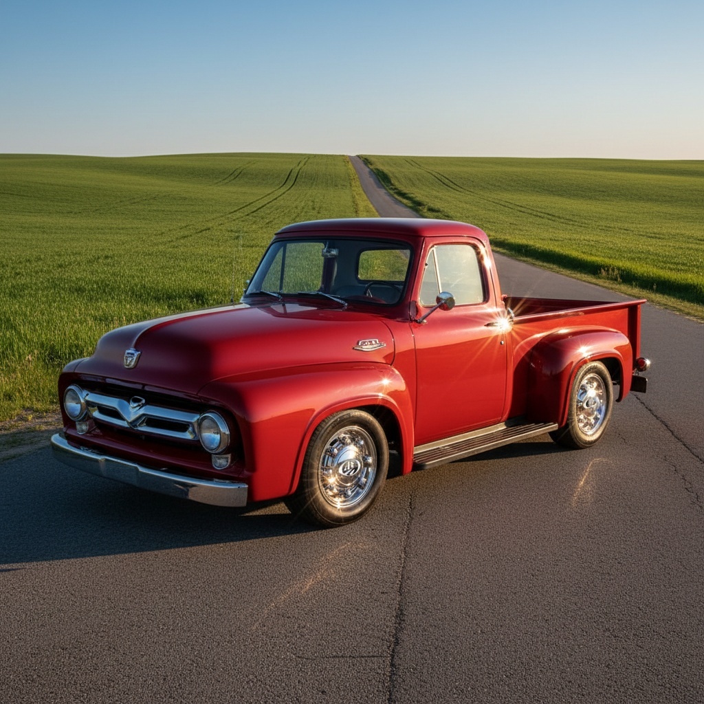 Flat ABS Axle Cover for 22.5” Rear Wheels with Chrome Finish