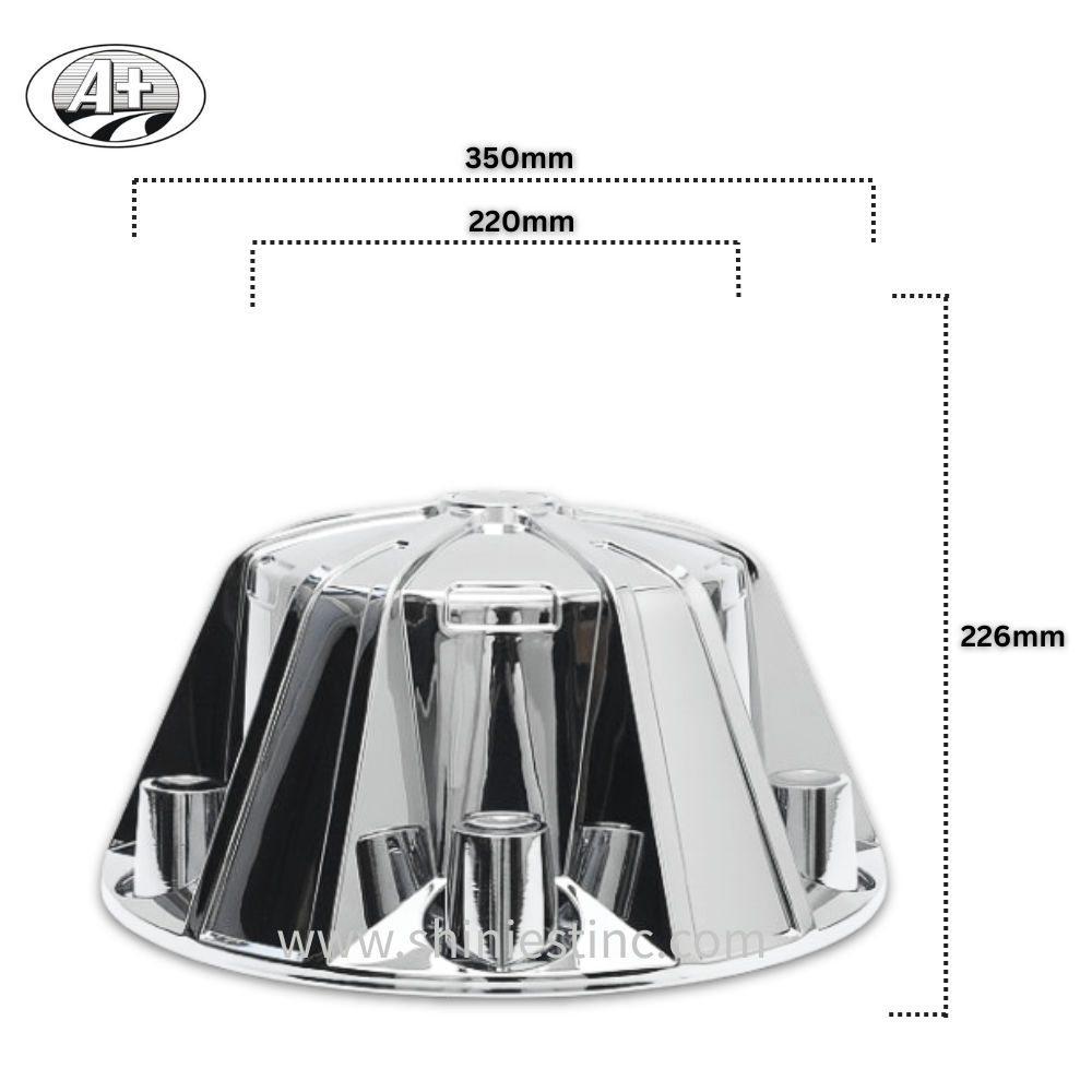 ABS Cover for 22.5” Rear Wheels with 226mm Height - Bulk Wholesale Supply