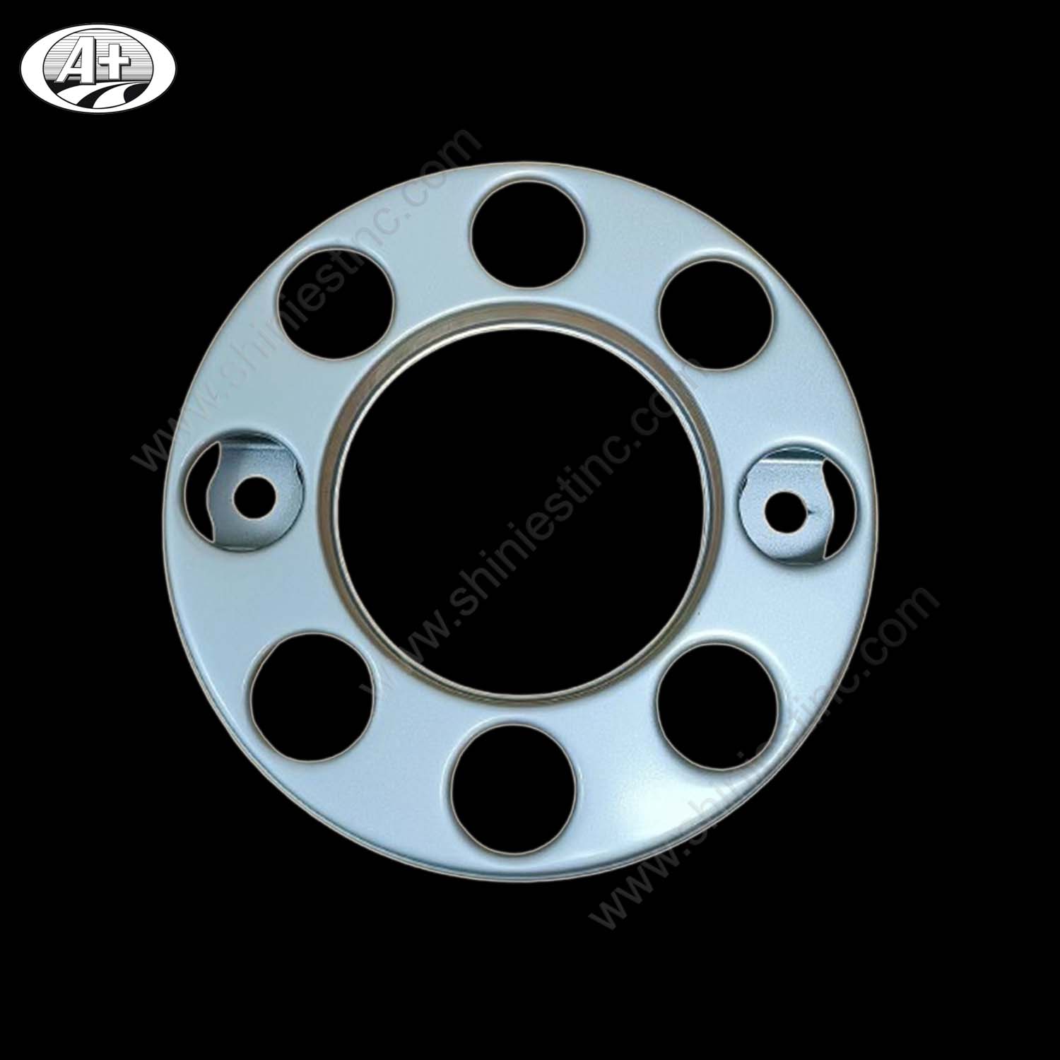 19.5” OE Benz Wheel Cover for Trucks with Silver Gray 2mm Steel Ring