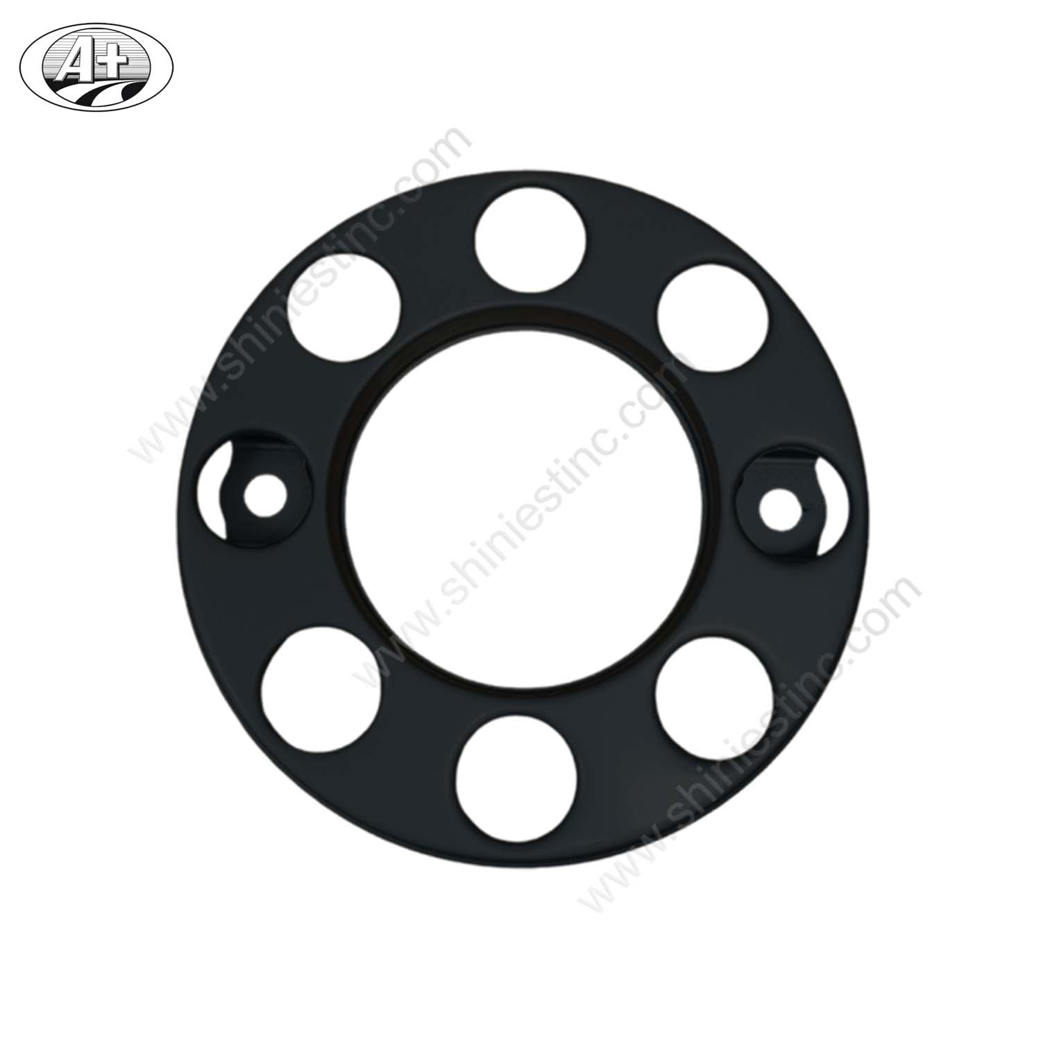 Black Wheel Cover for EU 19.5” PCD 275mm Mercedes Trucks