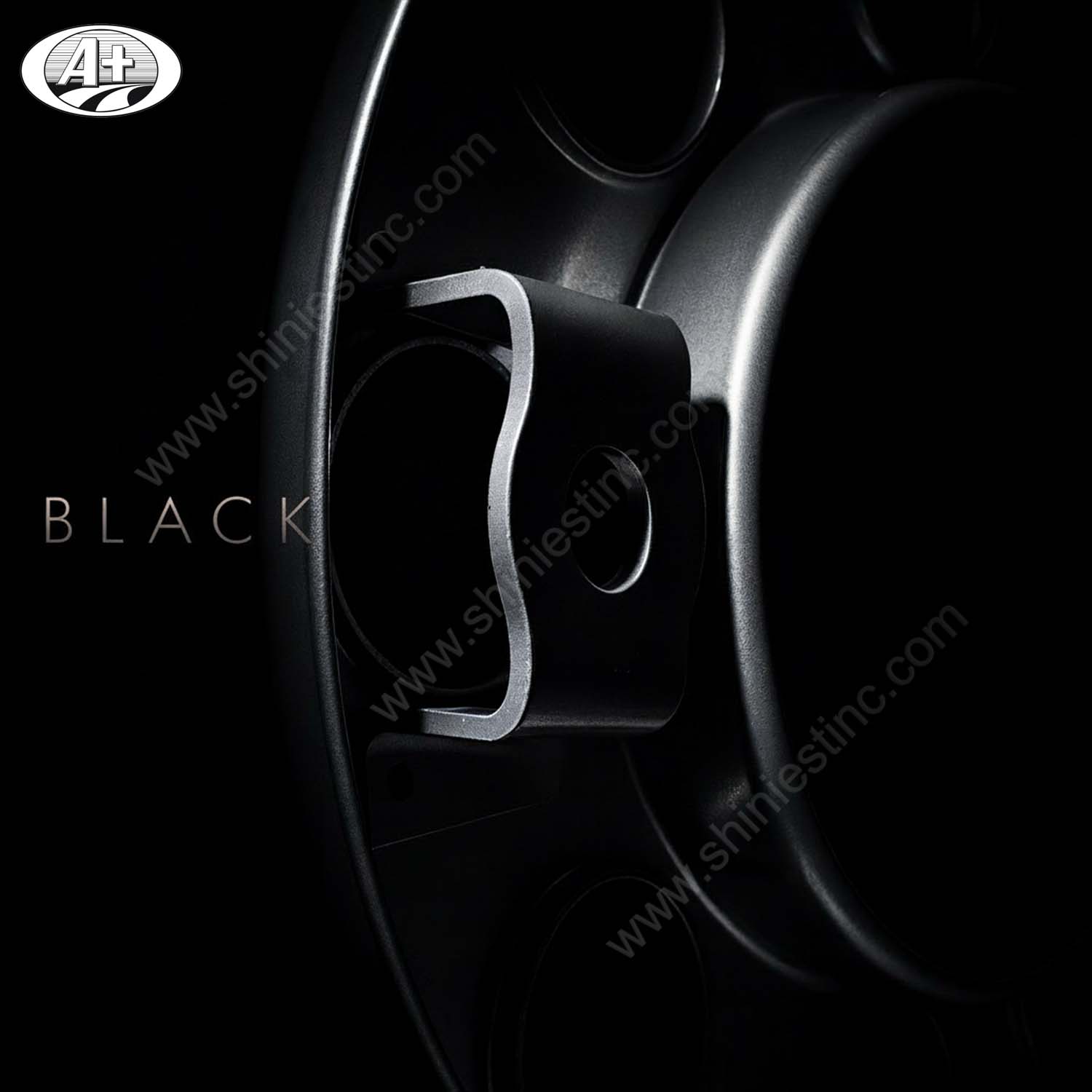 Black Wheel Cover for EU 19.5” PCD 275mm Mercedes Trucks