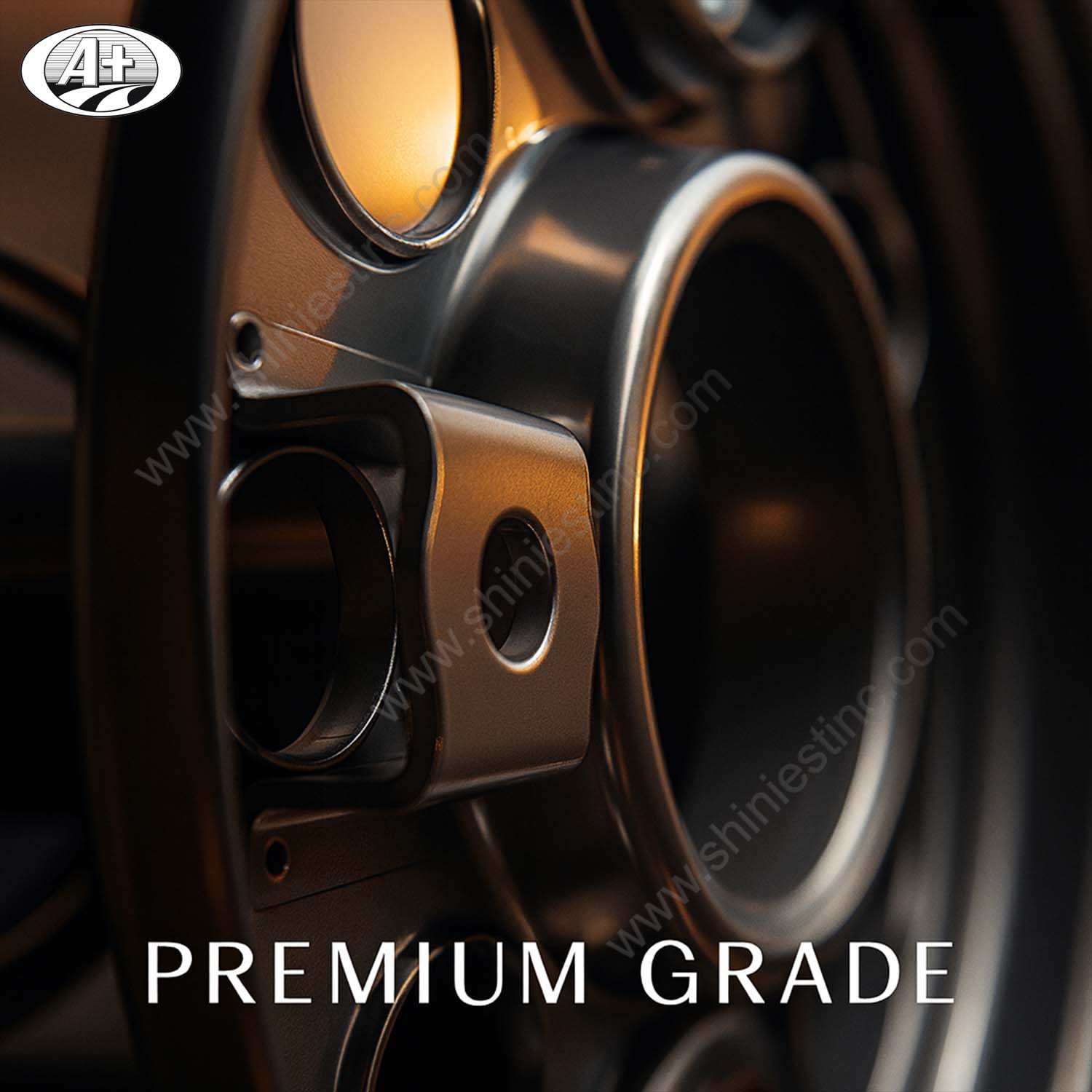 Black Wheel Cover for EU 19.5” PCD 275mm Mercedes Trucks