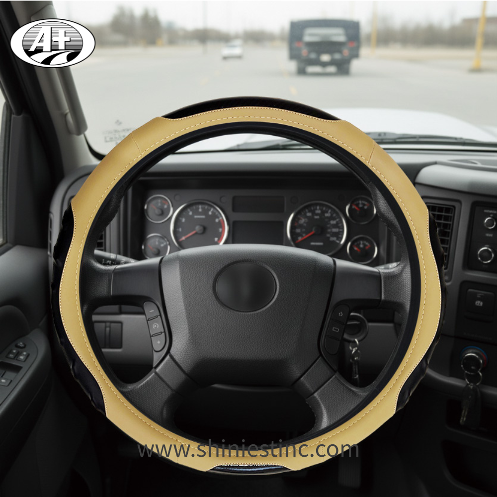 18 Inch PU Steering Wheel Cover for Universal Cars with 4 Colors