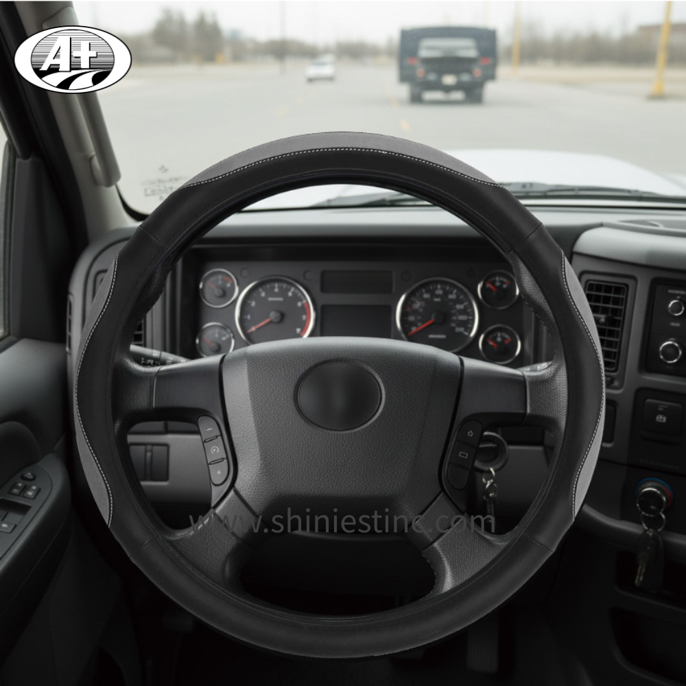 Two-Tone Sport Grip Steering Cover for 18 Inch / 45 Cm