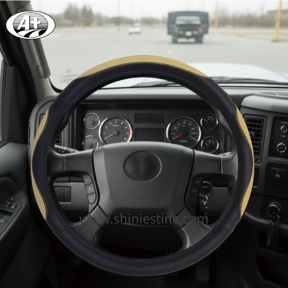 Two-Tone Sport Grip Steering Cover for 18 Inch / 45 Cm