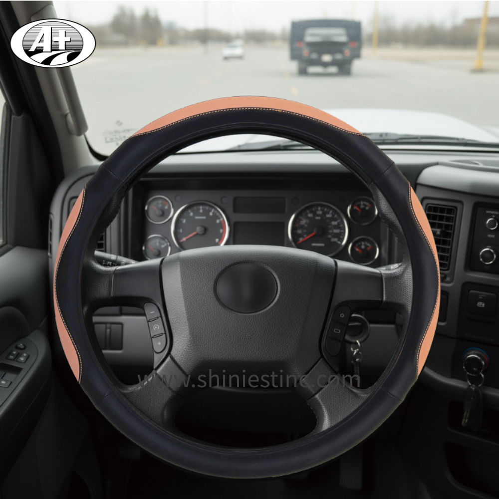 Two-Tone Sport Grip Steering Cover for 18 Inch / 45 Cm