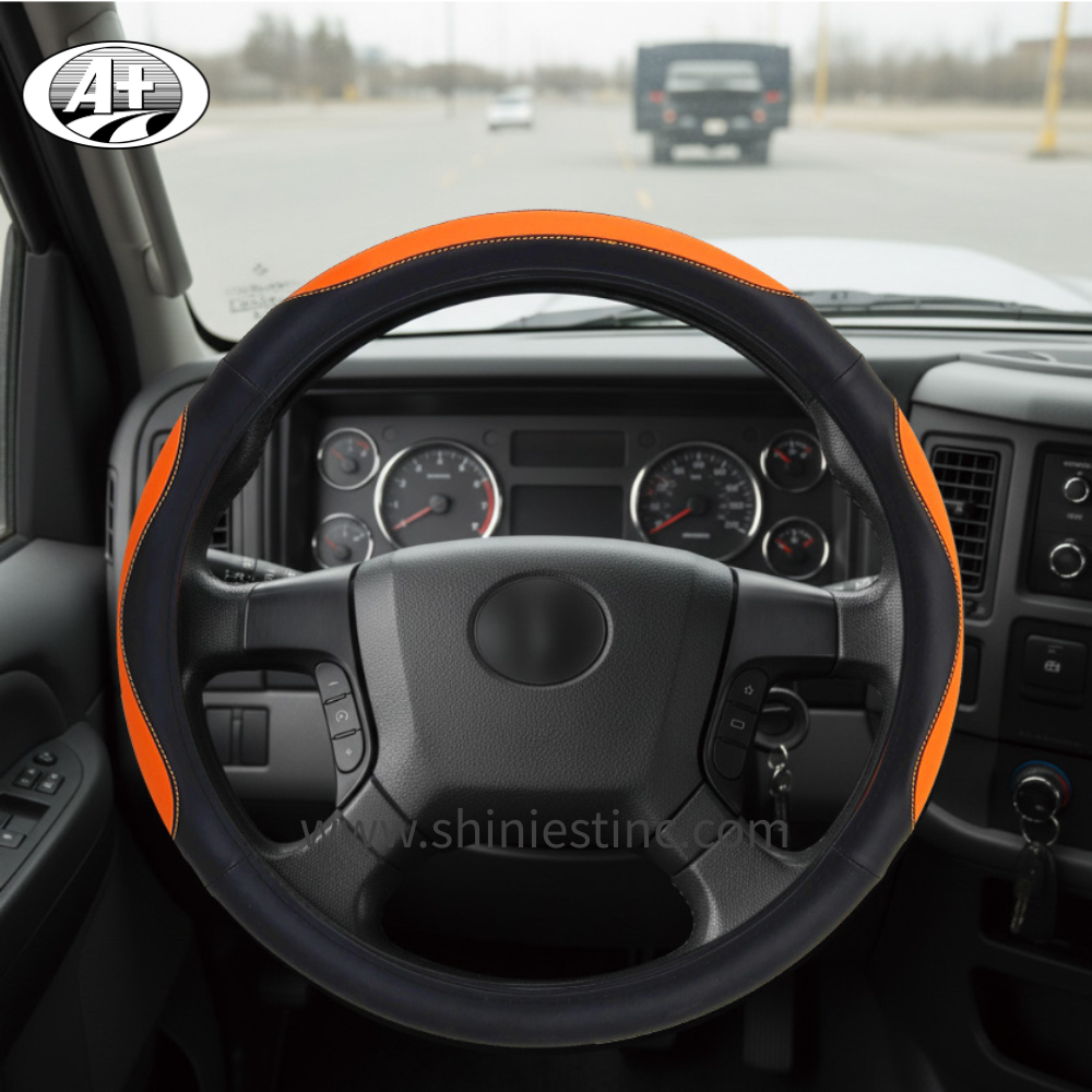 Two-Tone Sport Grip Steering Cover for 18 Inch / 45 Cm