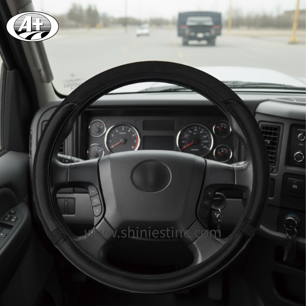 Performance Grip PU Dual-Tone Steering Wheel Covers for 18 Inch / 45 Cm