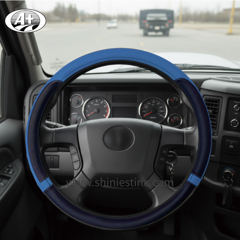 Performance Grip PU Dual-Tone Steering Wheel Covers for 18 Inch / 45 Cm