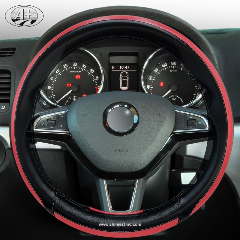 PVC Steering Wheel Cover for Cars with 45cm Universal Fit
