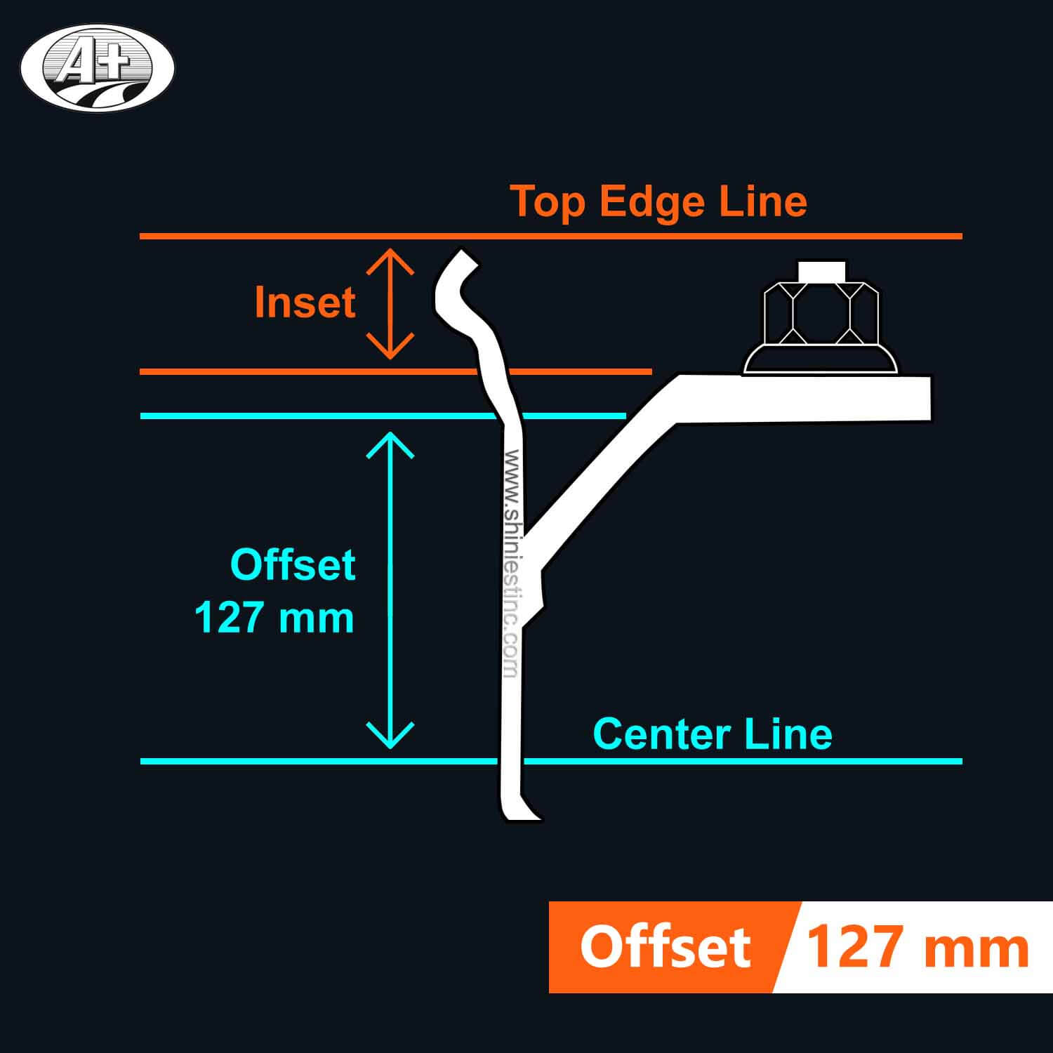 17.5” x 6” Wheel Trim Set for Isuzu NPR 2008~up, T304 Stainless Steel - [Nut Cover Size : 38mm]
