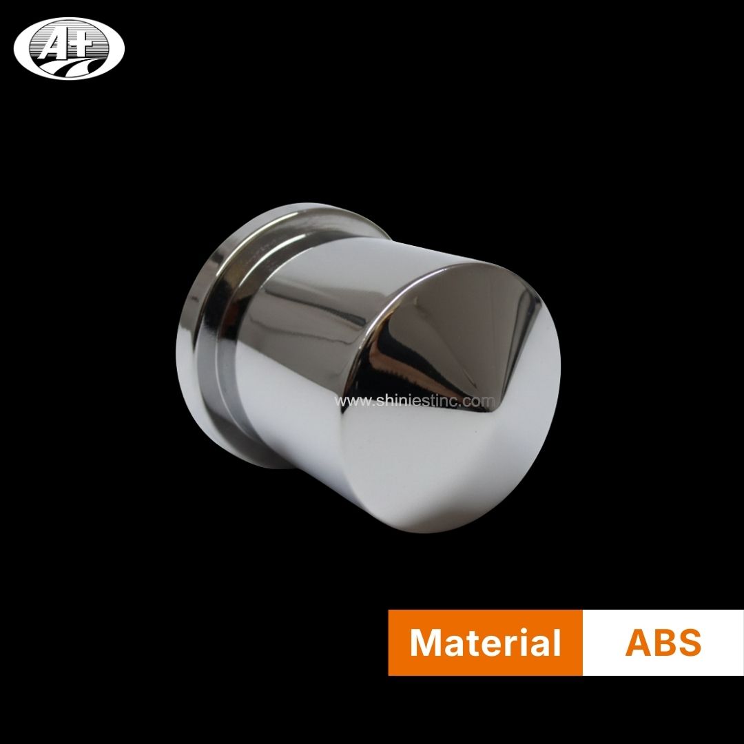 US 22.5 Inch ABS Chrome Plated Nut Cover for 29mm Wheel Lug