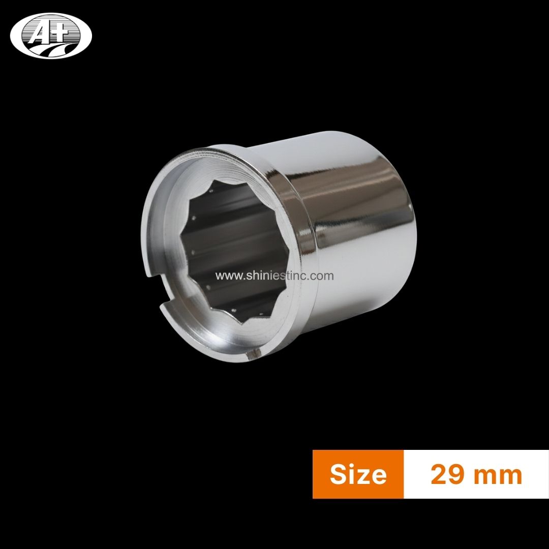 US 22.5 Inch ABS Chrome Plated Nut Cover for 29mm Wheel Lug