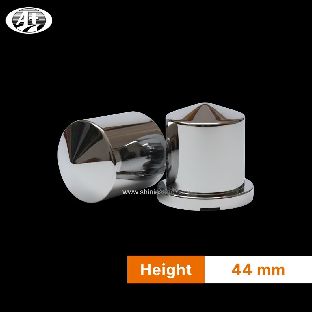 US 22.5 Inch ABS Chrome Plated Nut Cover for 29mm Wheel Lug