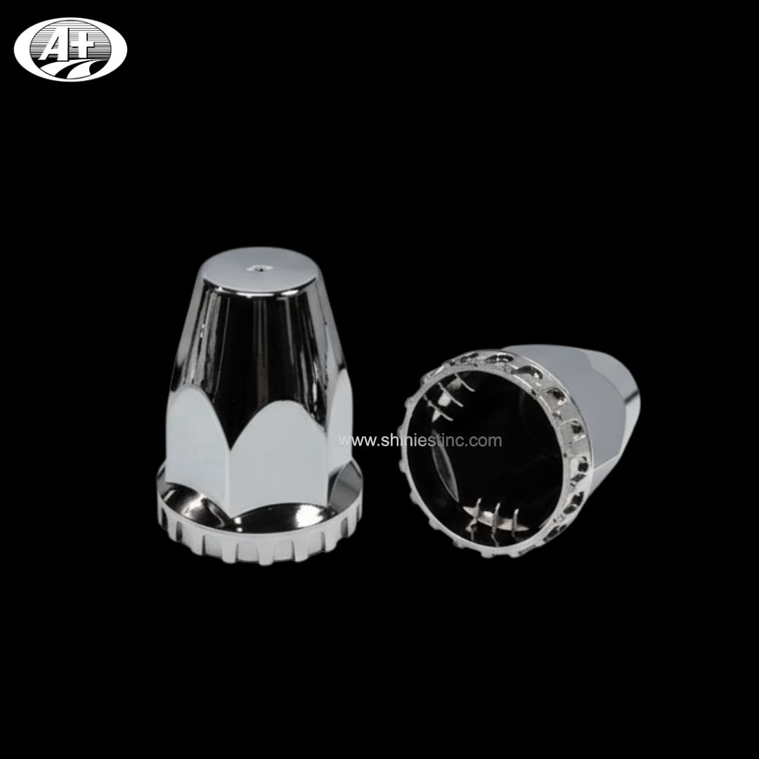 Us 22.5” ABS Chrome 33mm Hex Wheel Nut Cover