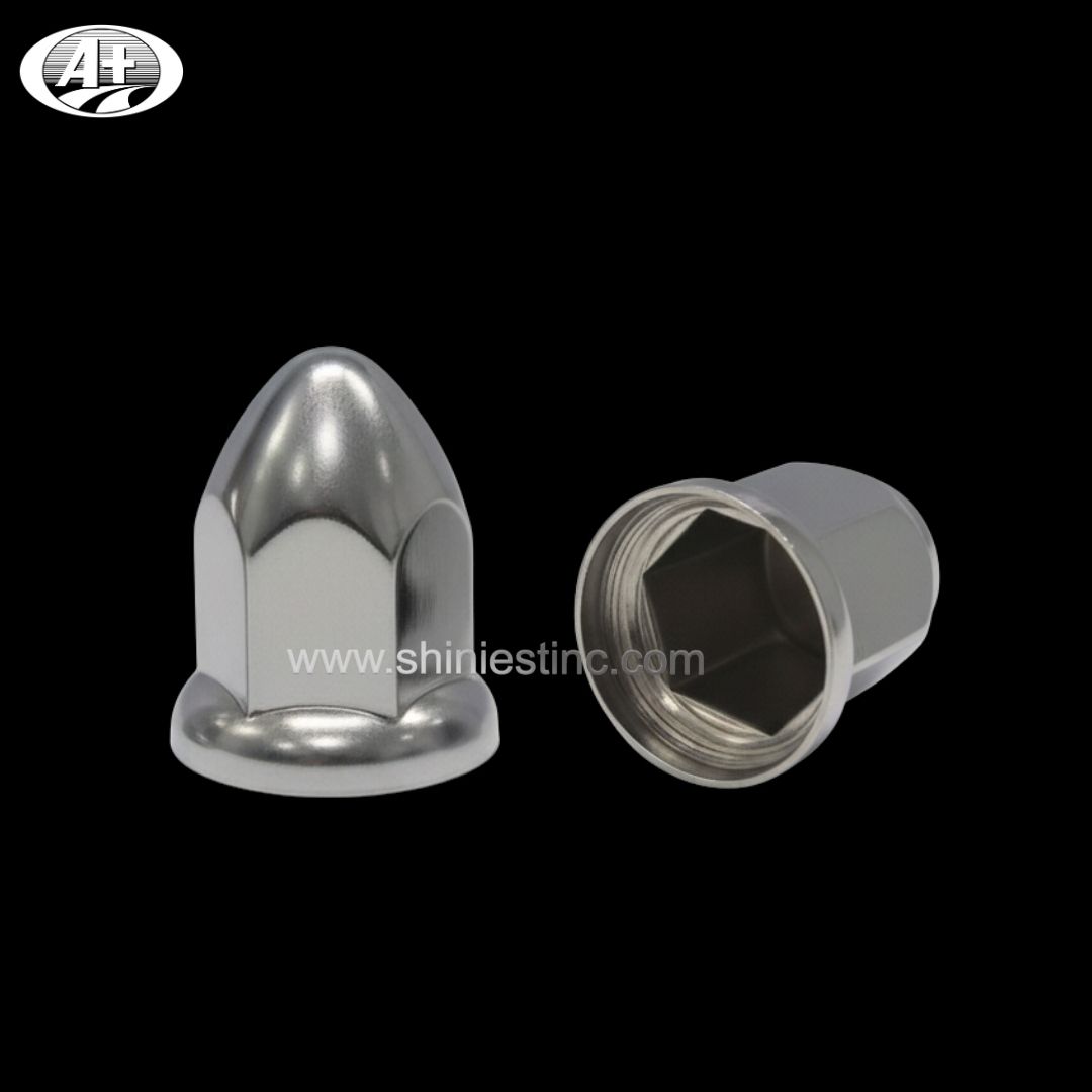 Us 22.5” Chrome Dome 38mm Wheel Cover