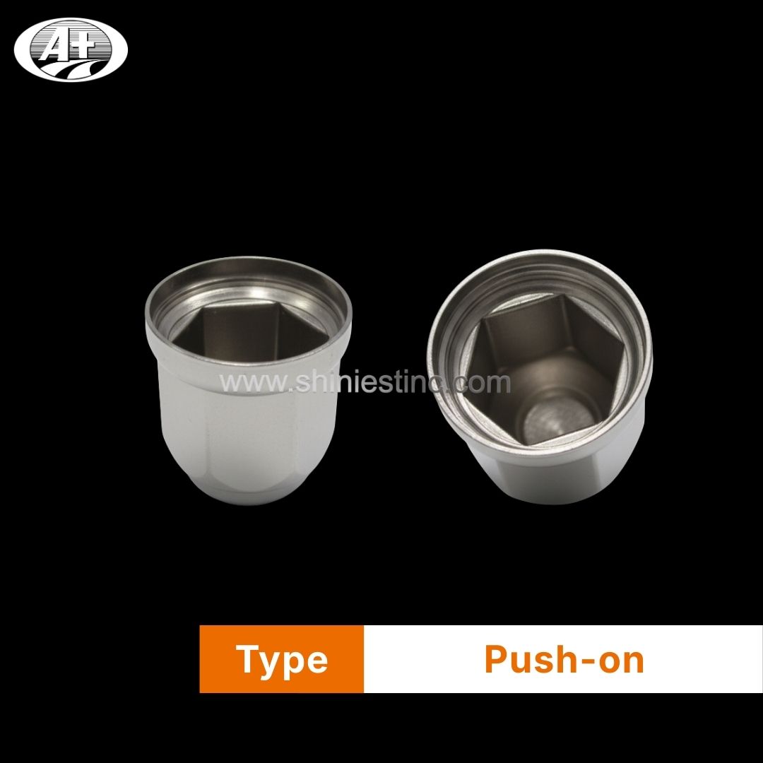 Us 22.5” Chrome Dome 38mm Wheel Cover