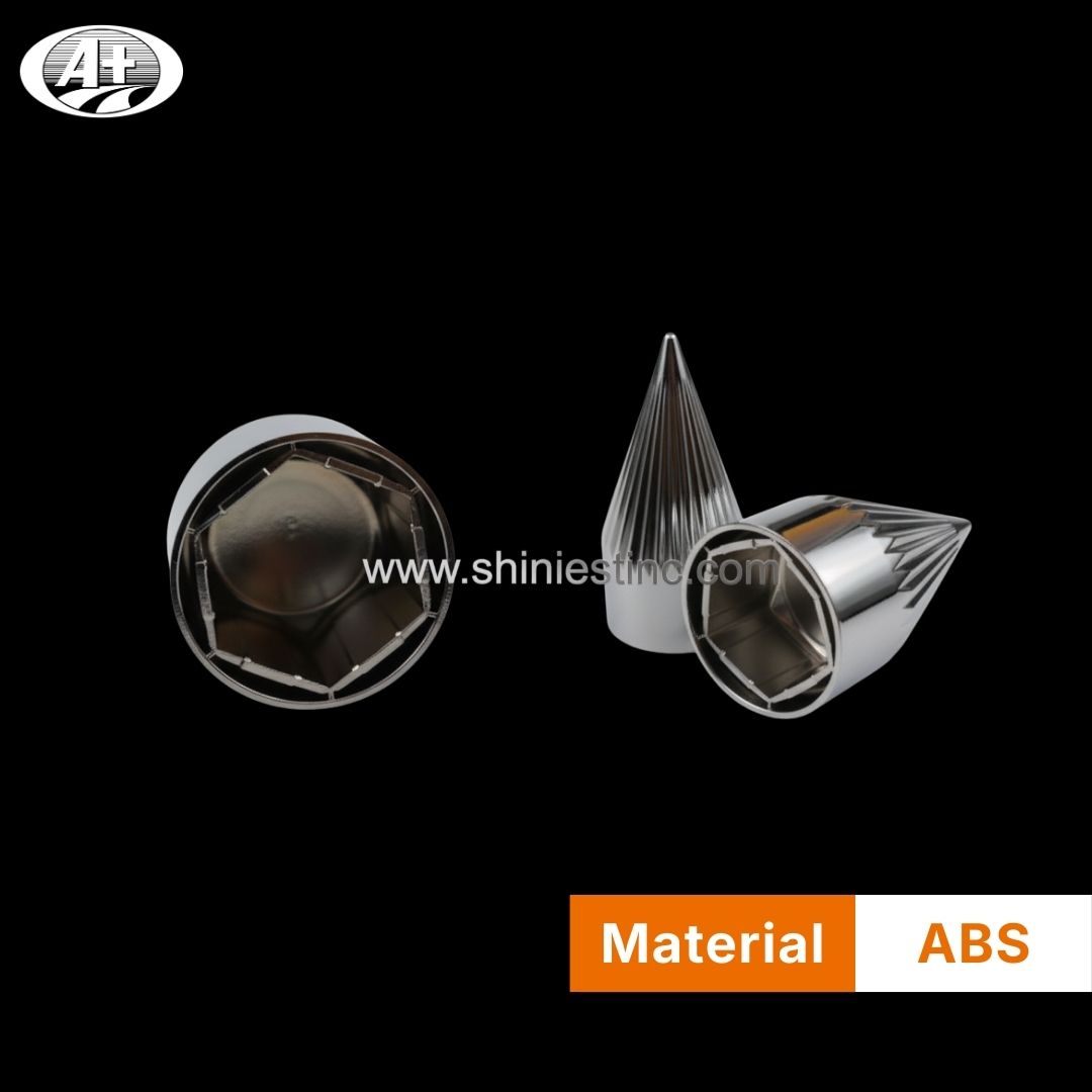 38mm Chrome Conical Cover for Us 22.5” Wheels