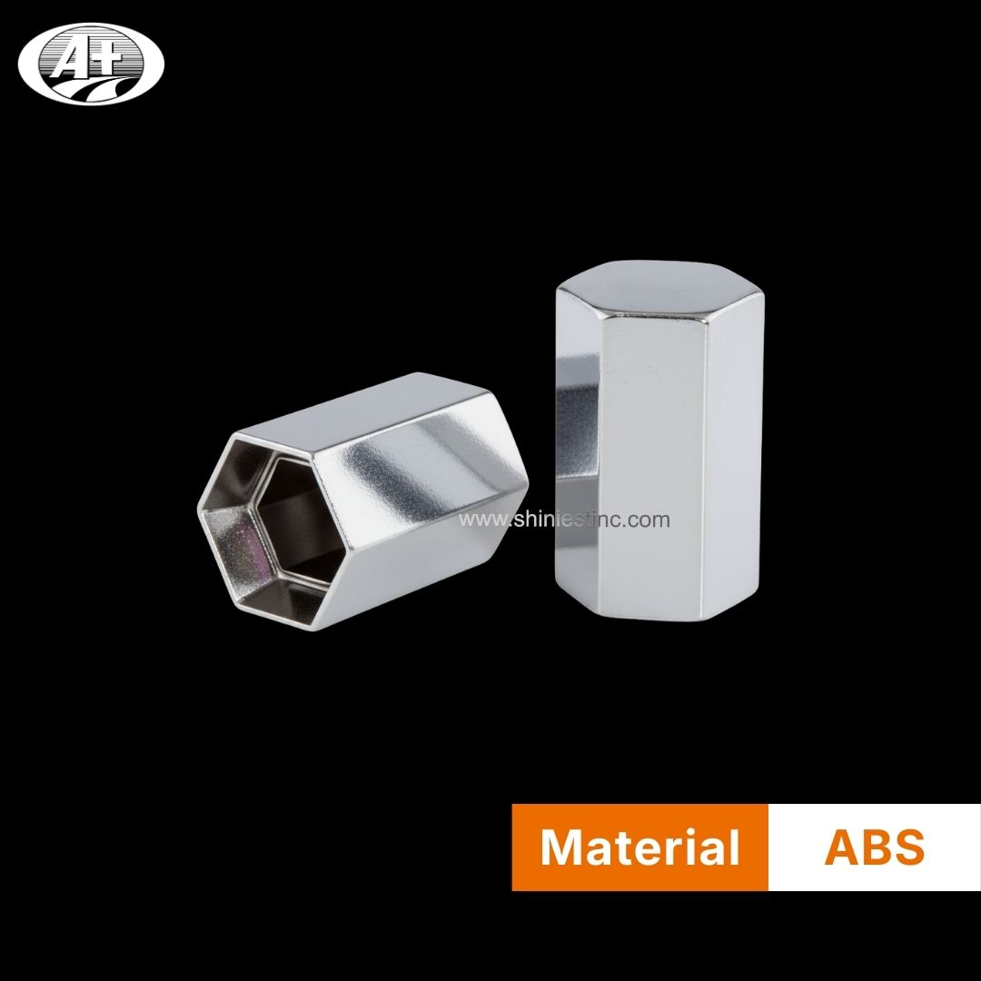 Us 22.5” ABS Chrome 33mm Hex Nut Cover