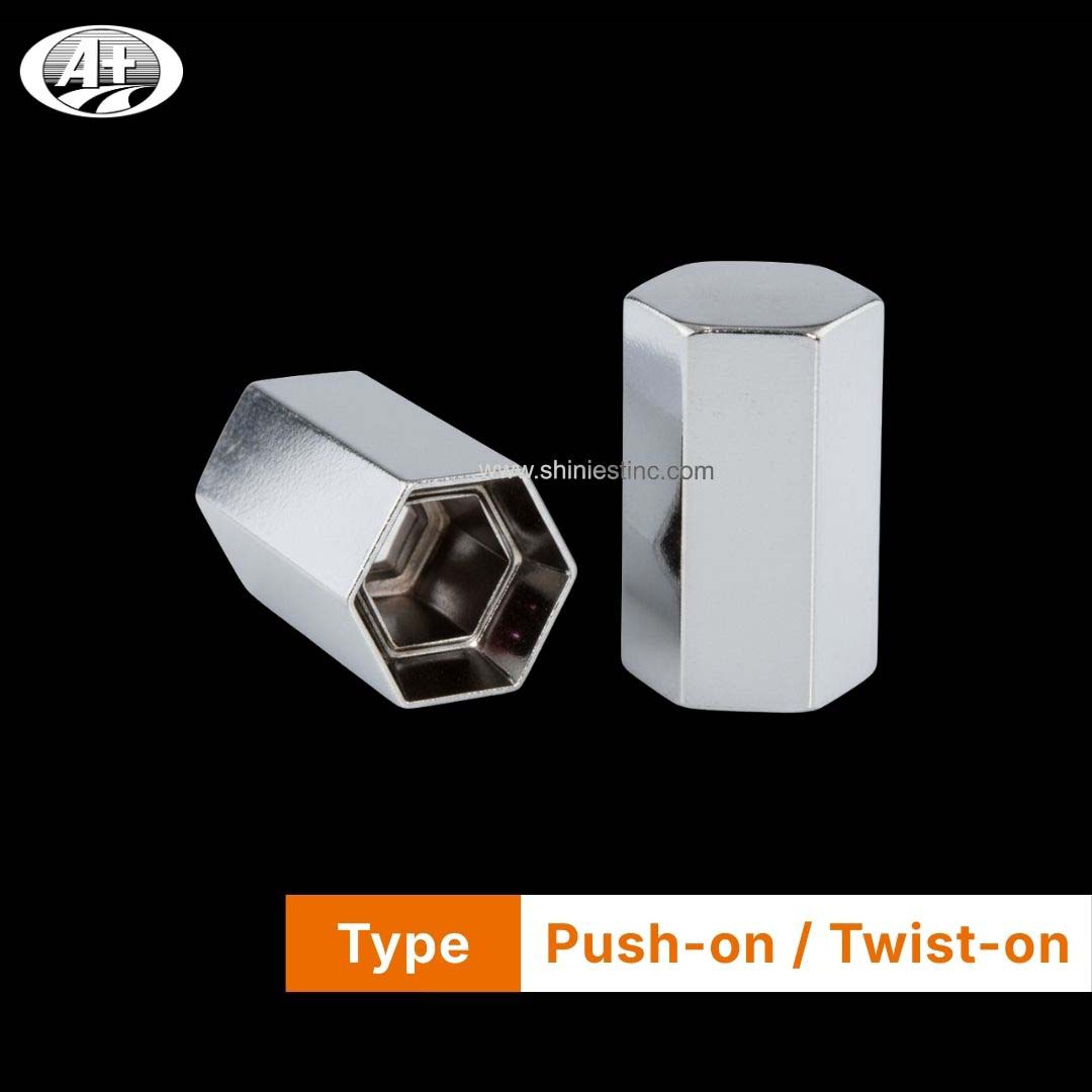 Us 22.5” ABS Chrome 33mm Hex Nut Cover