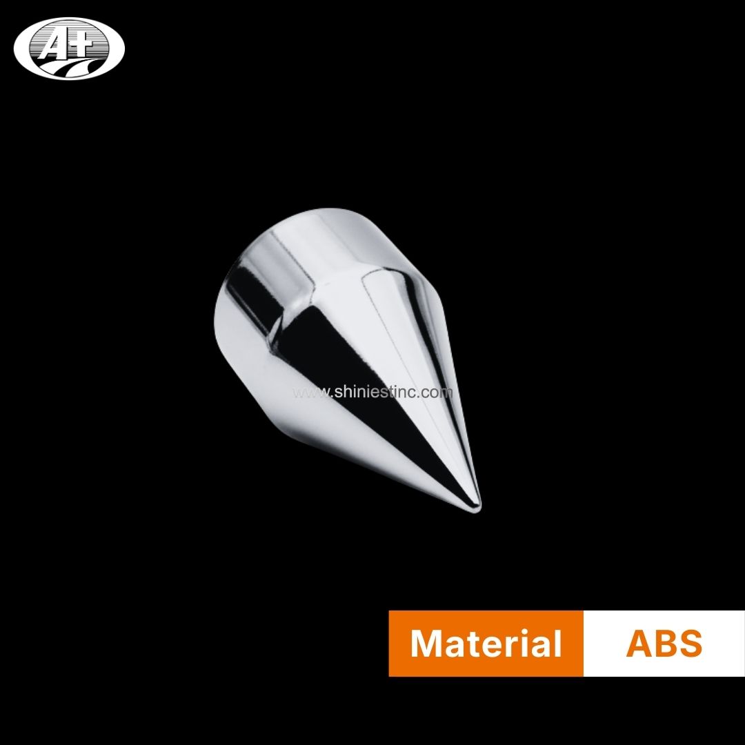 Us 22.5” ABS Chrome 33mm Conical Nut Cover