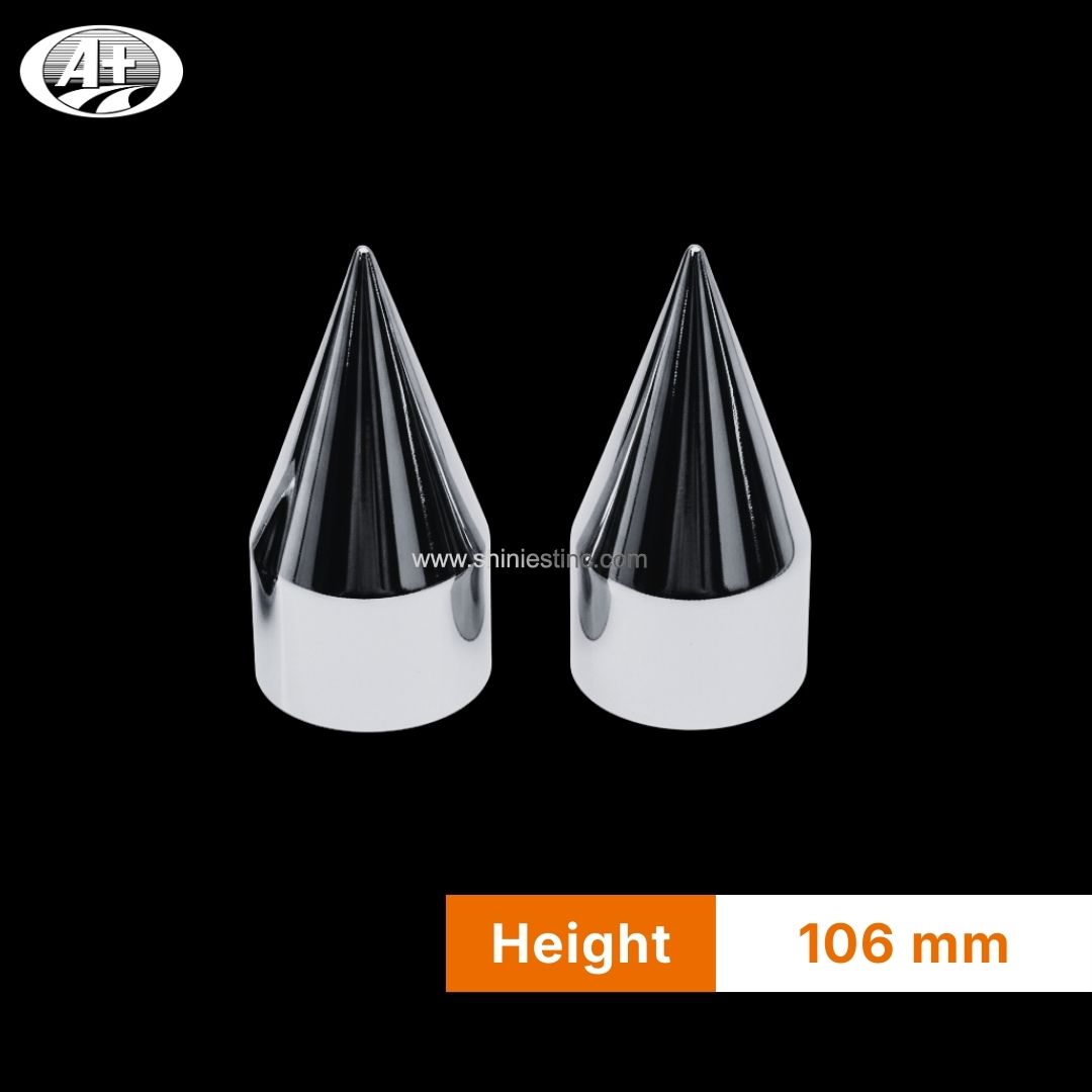 Us 22.5” ABS Chrome 33mm Conical Nut Cover