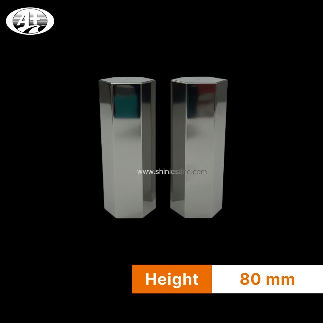 Us 22.5” ABS Chrome 33mm Hex Tube Nut Cover