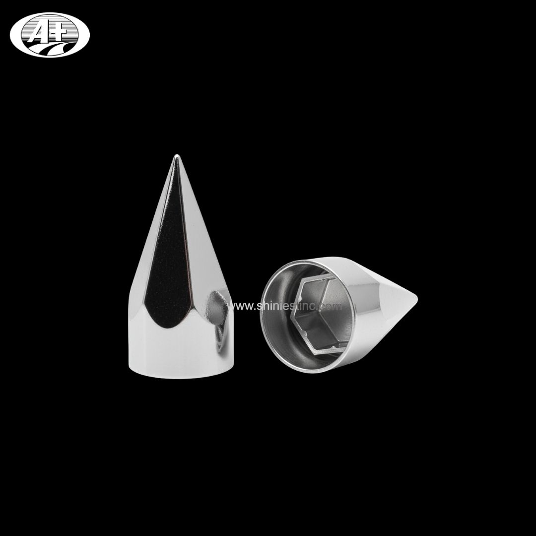33mm ABS Chrome Conical Wheel Nut Cover for 22.5” Trucks