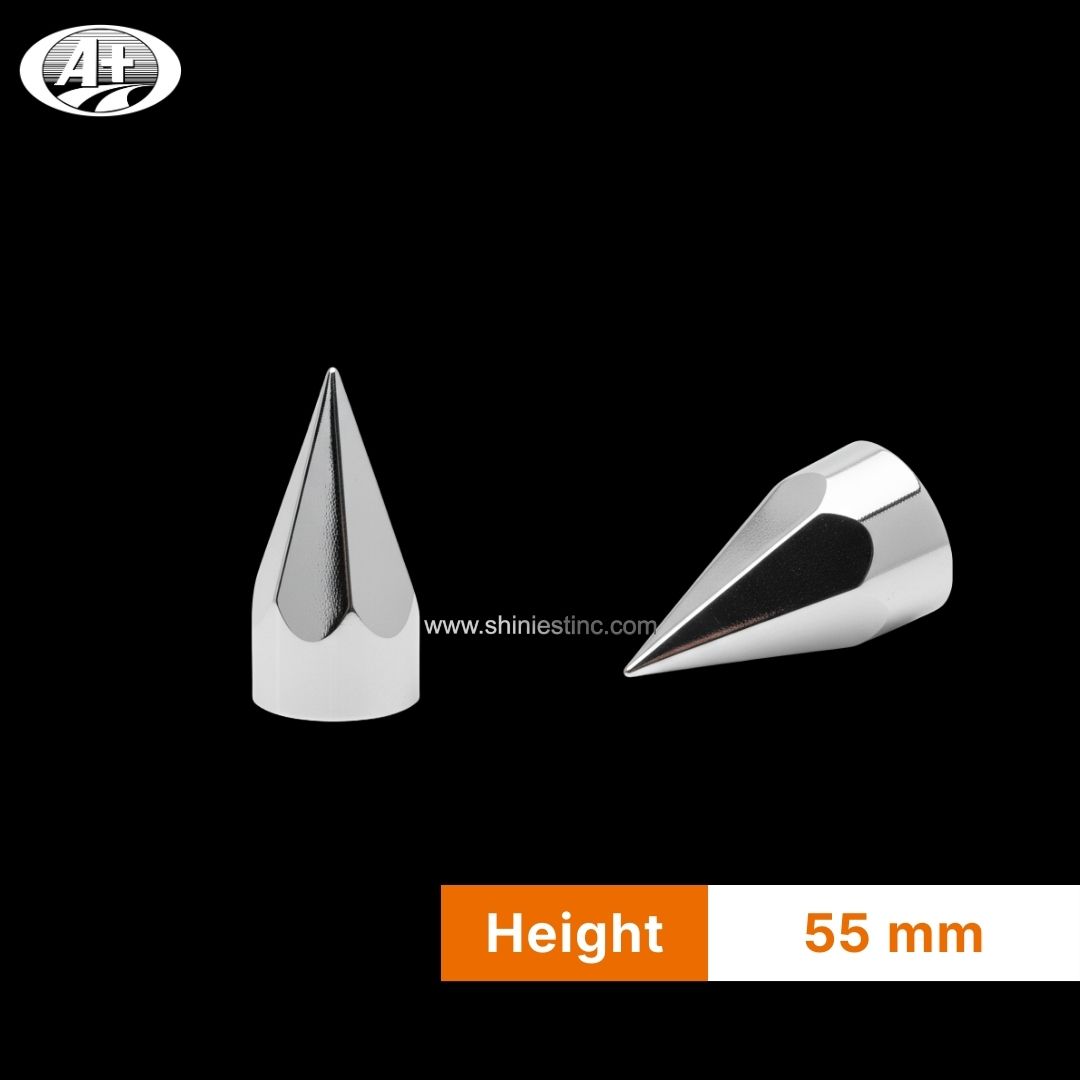 33mm ABS Chrome Conical Wheel Nut Cover for 22.5” Trucks