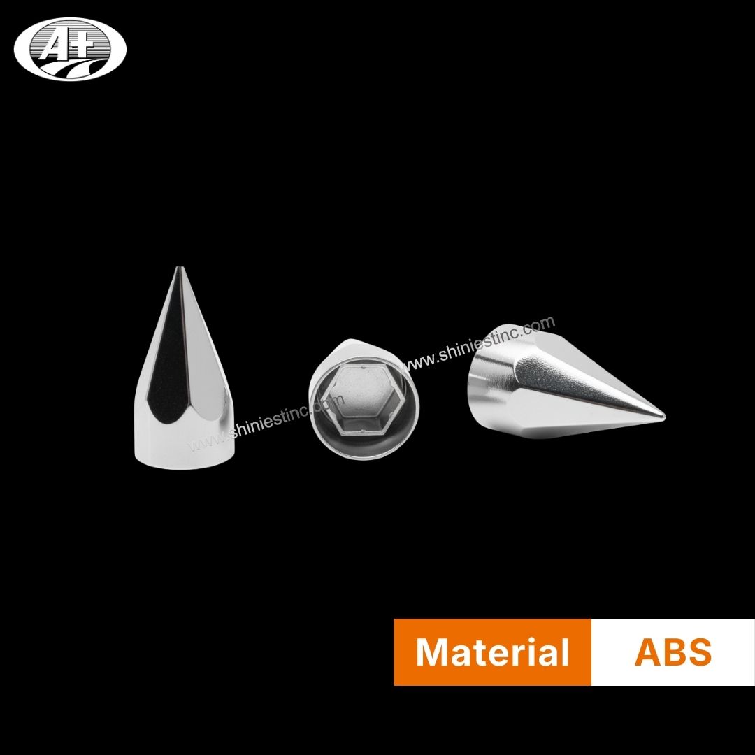 33mm ABS Chrome Conical Wheel Nut Cover for 22.5” Trucks