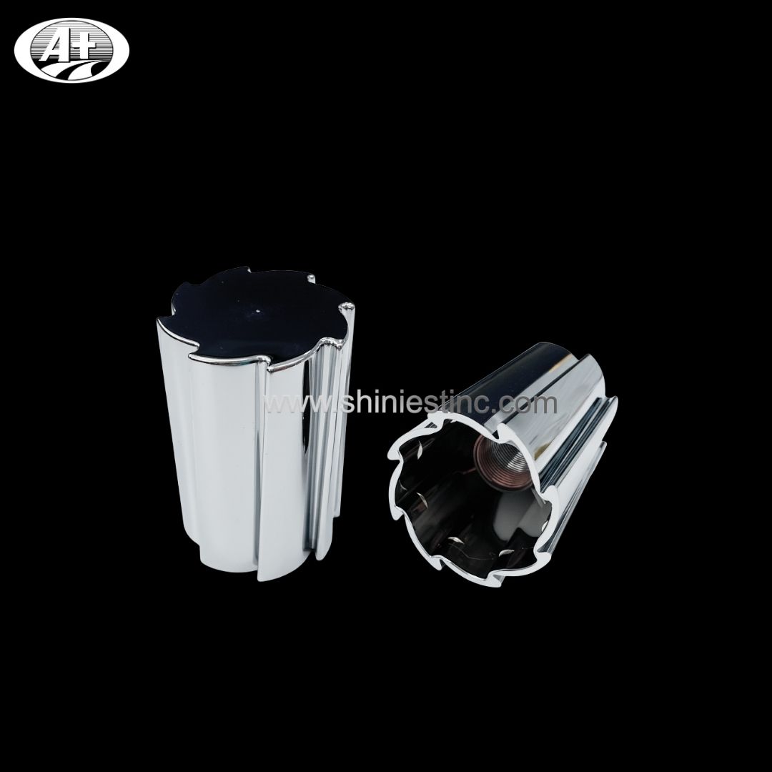 ABS Chrome 33mm Fluted Wheel Nut Cover for 22.5 Inch Trucks