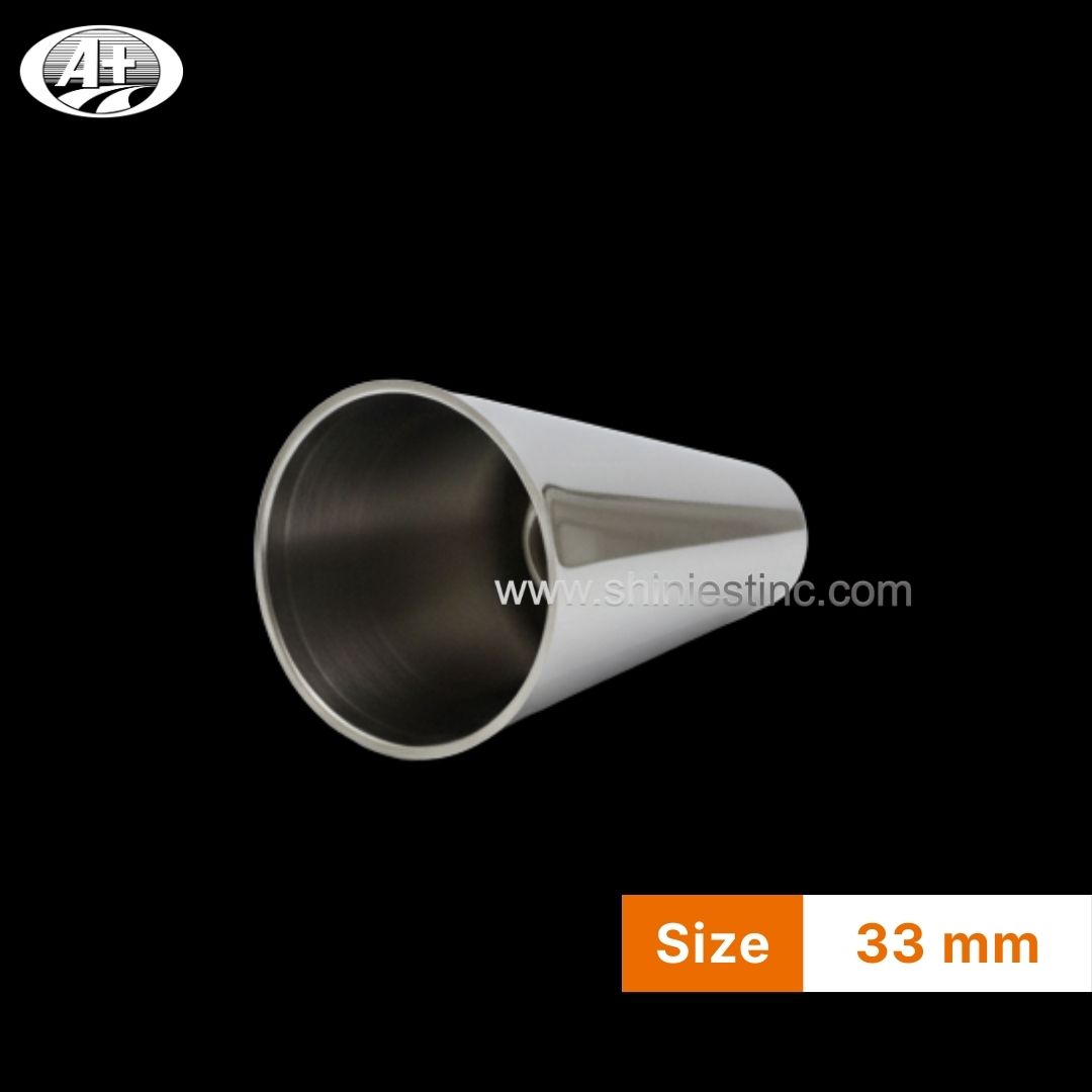 ABS Chrome 33mm Cone Lug Nut Cover for 22.5 Inch Trucks