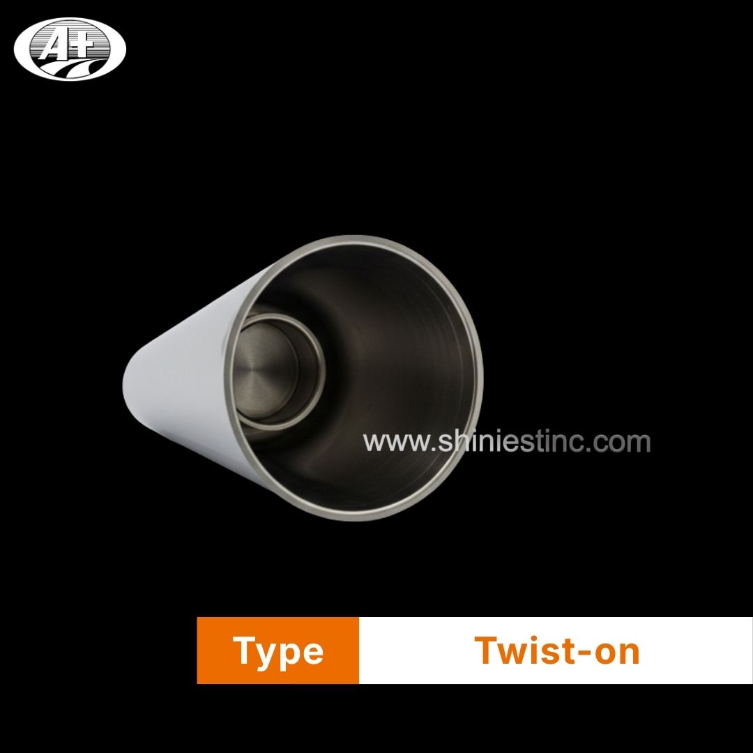 ABS Chrome 33mm Cone Lug Nut Cover for 22.5 Inch Trucks