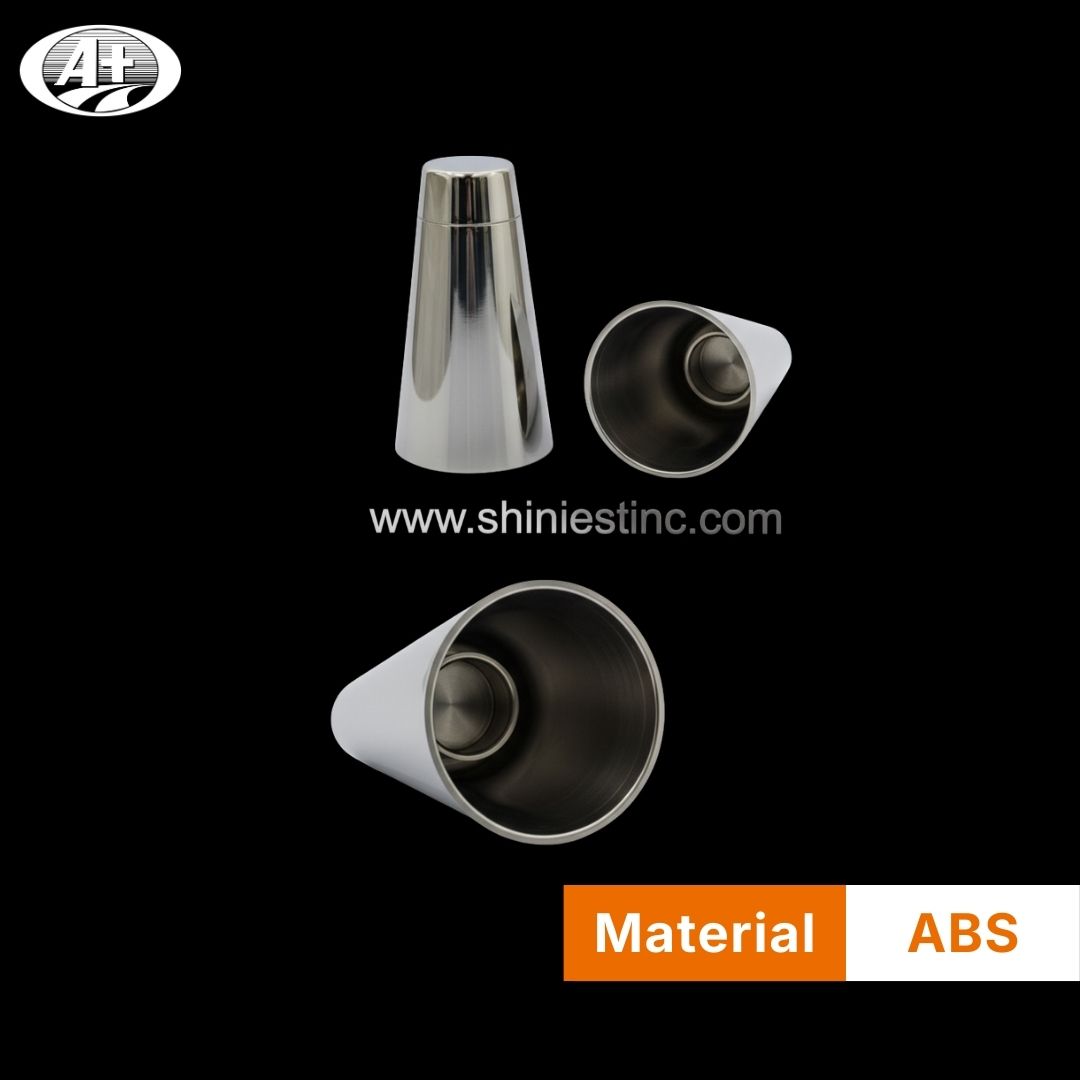 ABS Chrome 33mm Cone Lug Nut Cover for 22.5 Inch Trucks