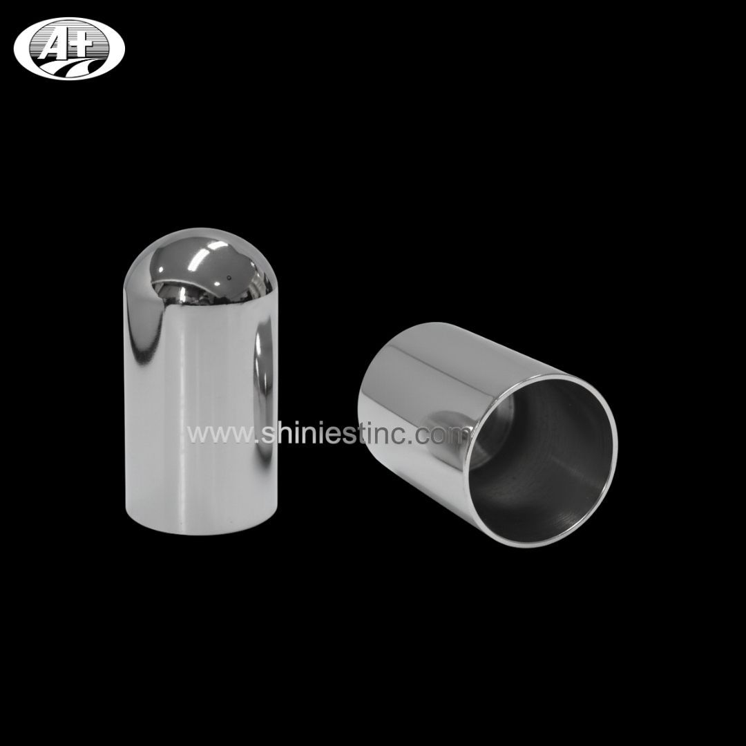 Chrome ABS 33mm Dome Lug Nut Cap for Heavy Duty Vehicles