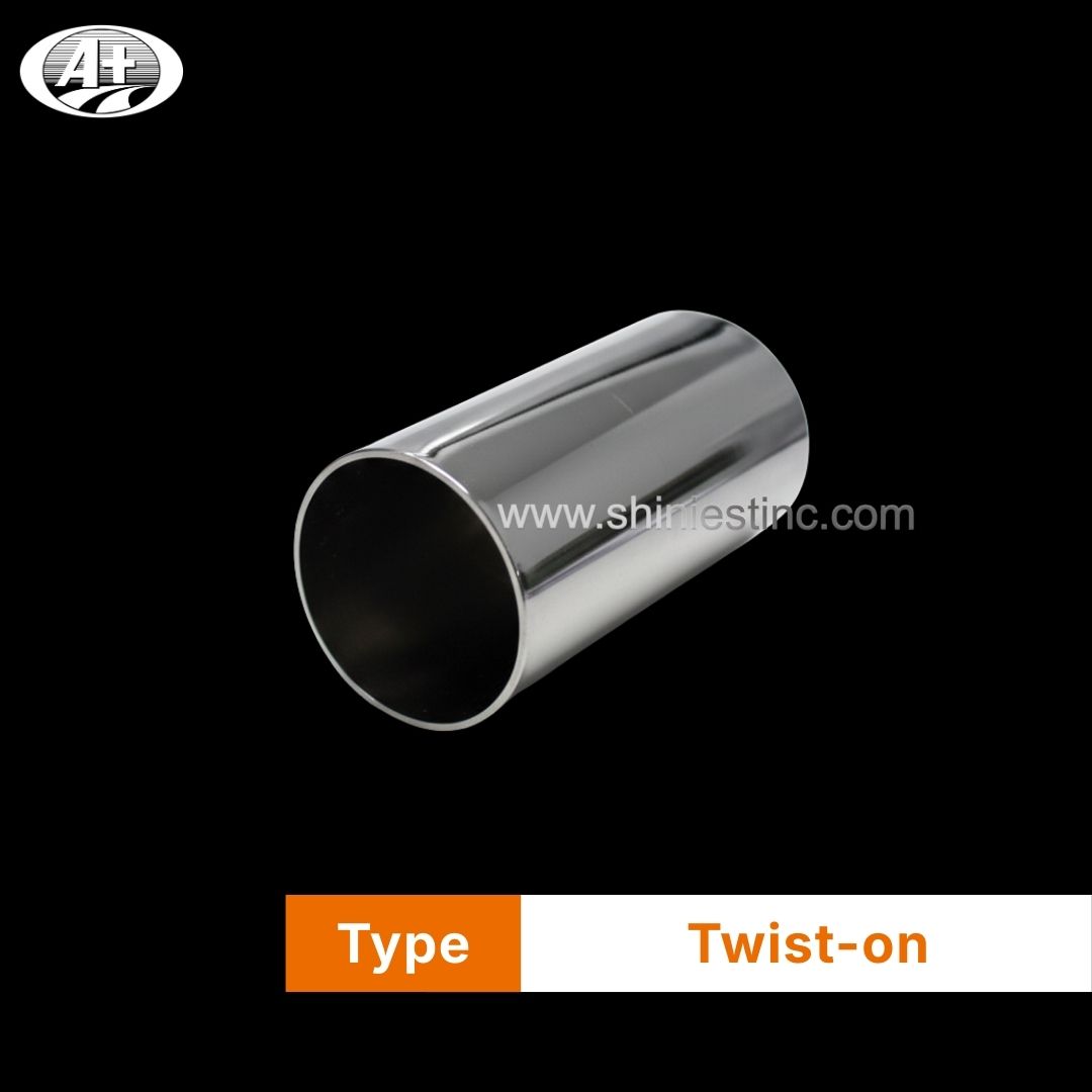 Chrome 33mm Cylinder Lug Nut Covers for 22.5 Inch Semi Truck Wheels