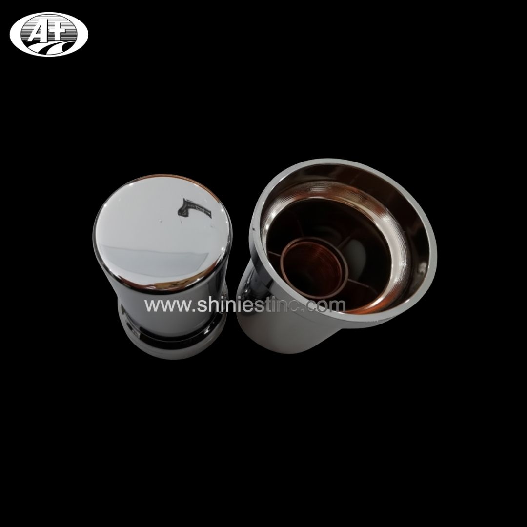 Chrome 33mm High Profile Lug Nut Cap for Big Rigs