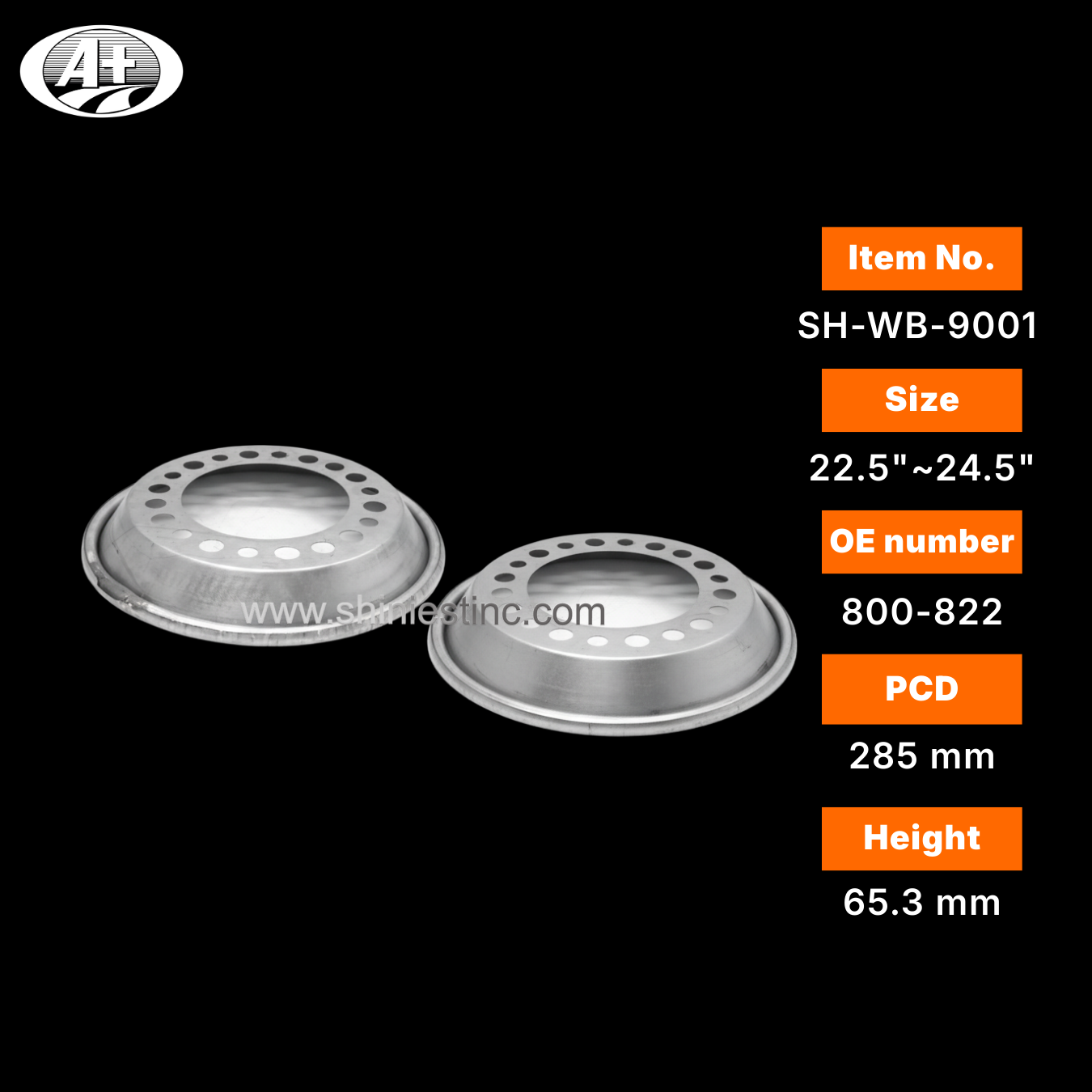 22.5” - 24.5” Heavy Duty Truck Wheel Balancer Set OE 800-822